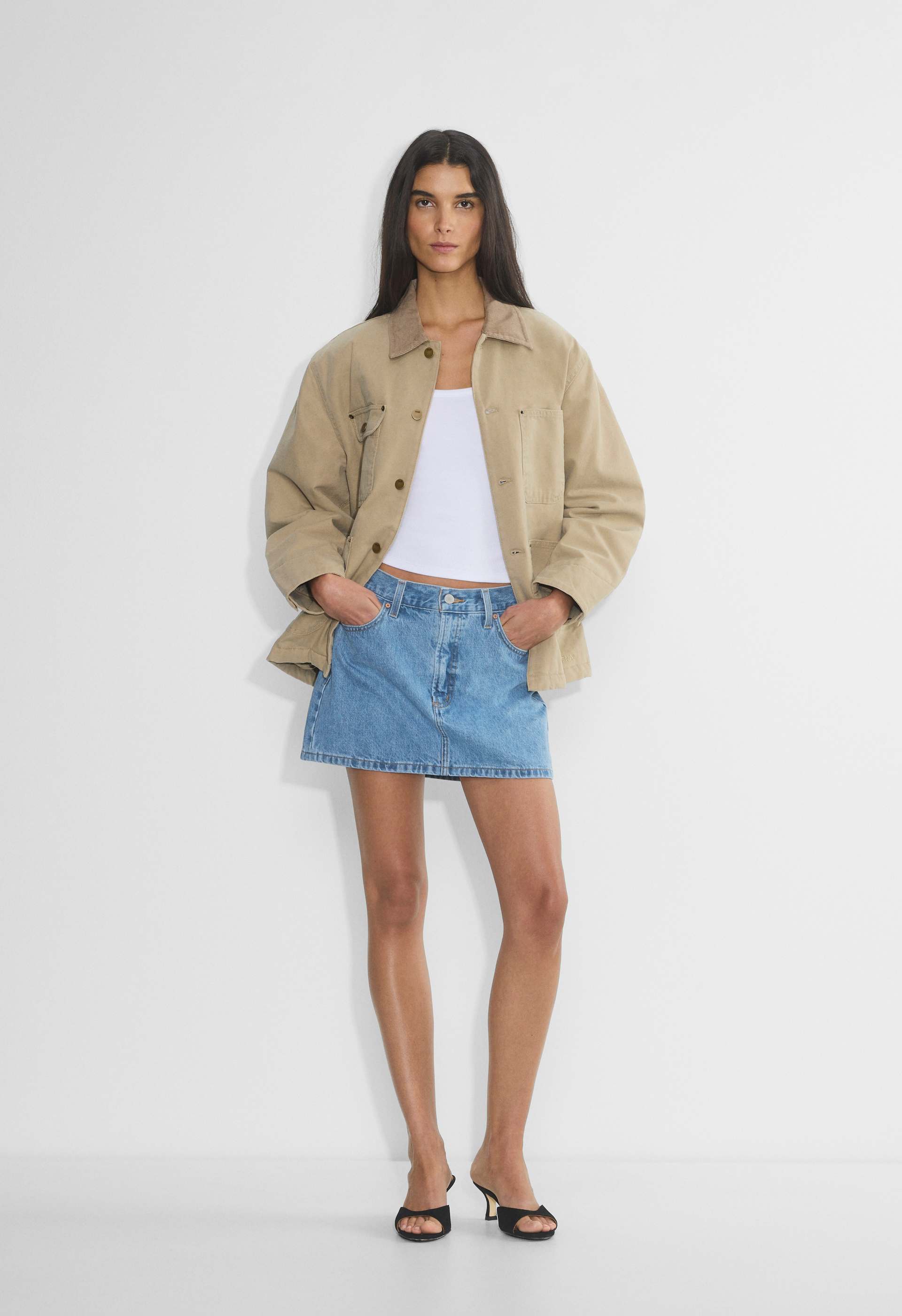 専用！未使用タグ✳︎ CENCI センチ　DENIM SKIRT S s25_a07_126494_34710_on_a