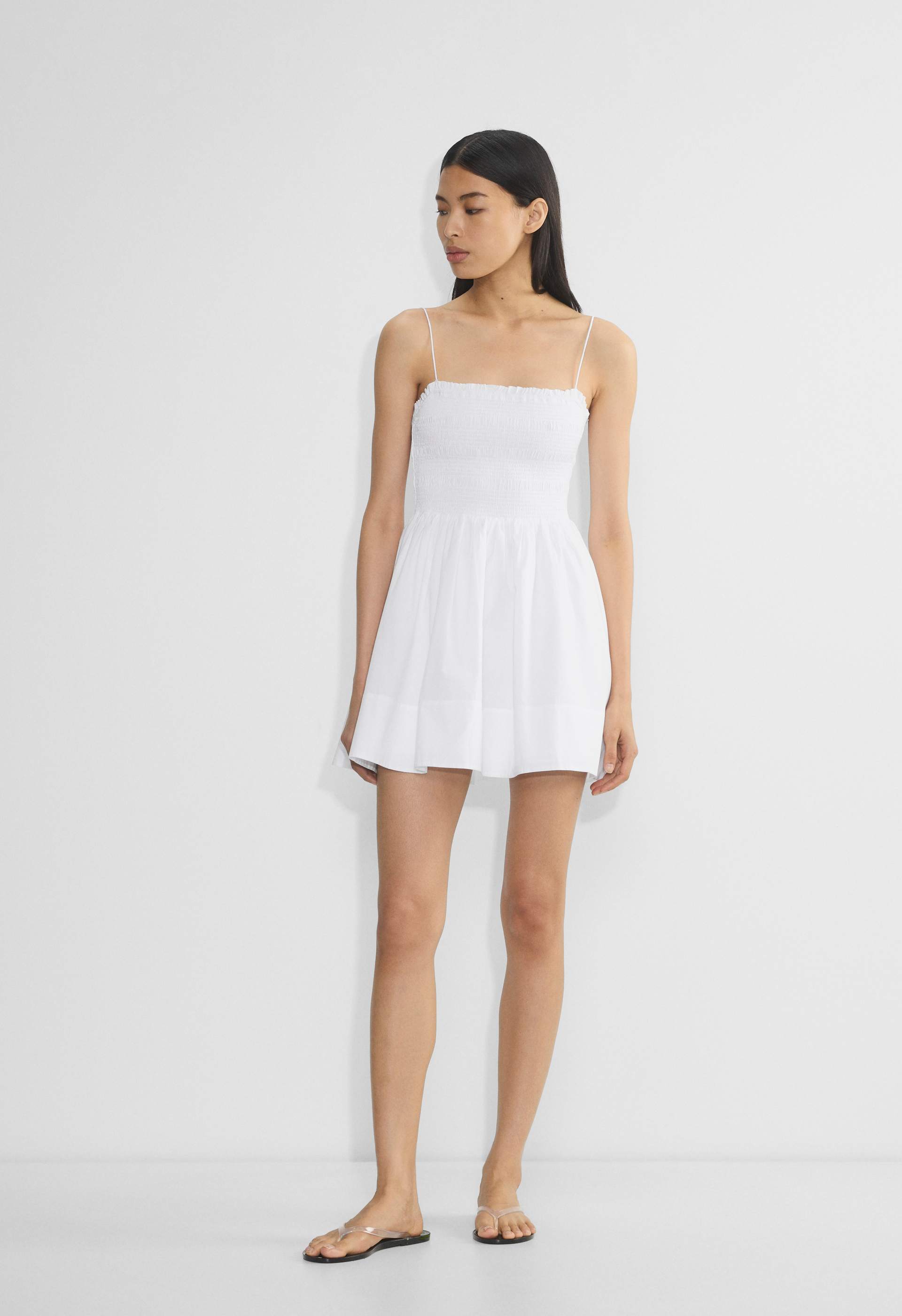 Peachy Poplin Dress | Aritzia US