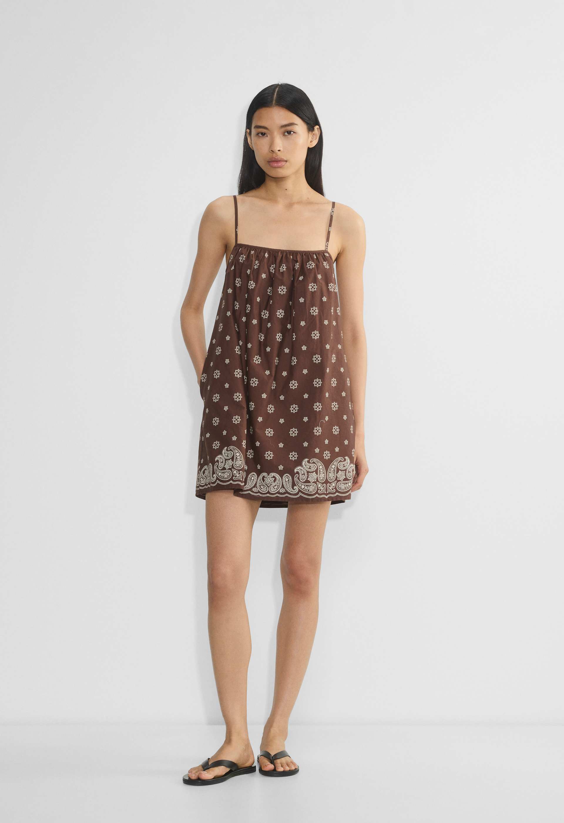 brown women's dress pants ROVE Women's Linen Pants