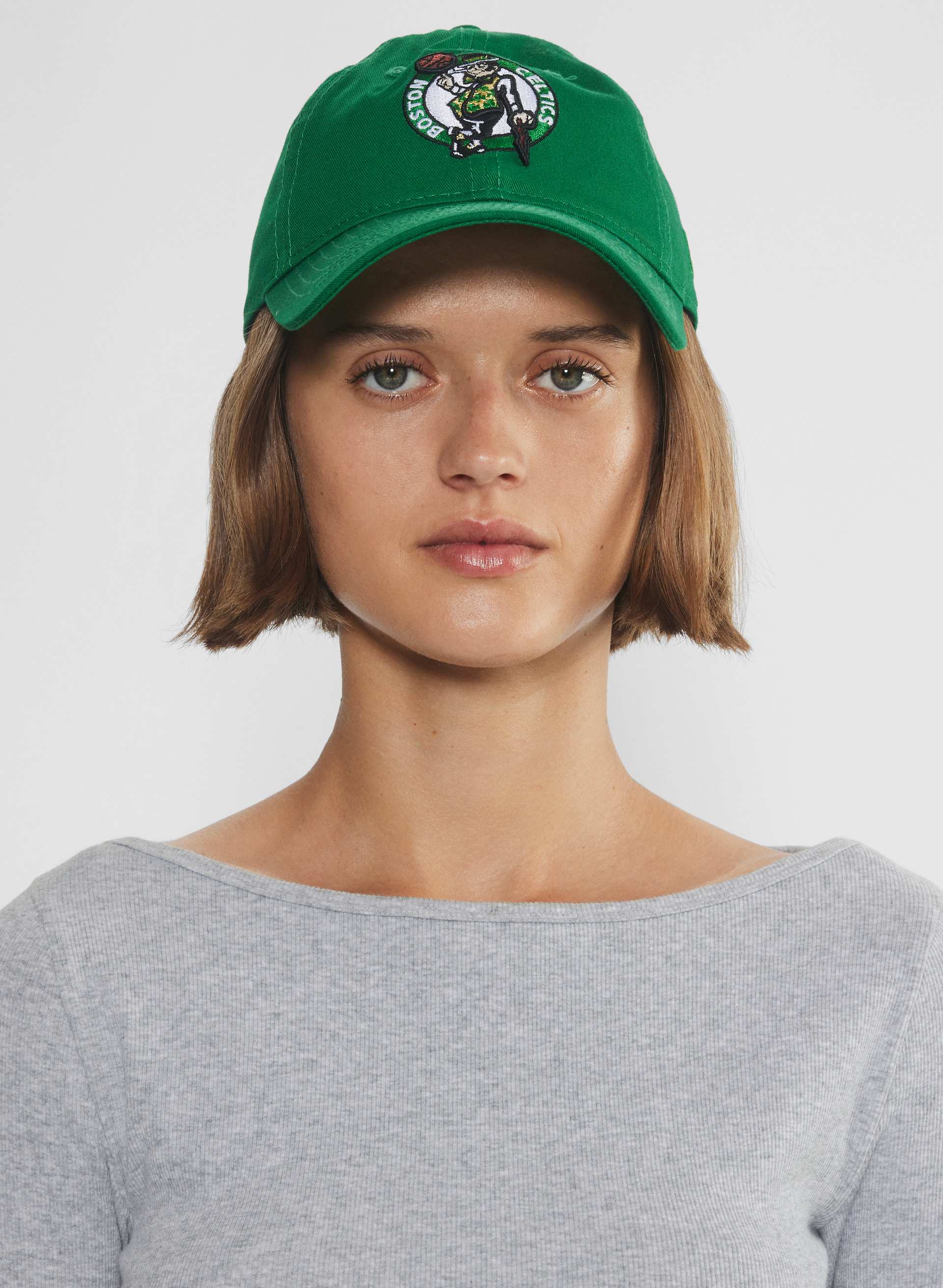 WAKE LB Nylon CAP by PG PTG ピスタチオグリーン New Era Boston Celtics 9TWENTY Hat | Aritzia US
