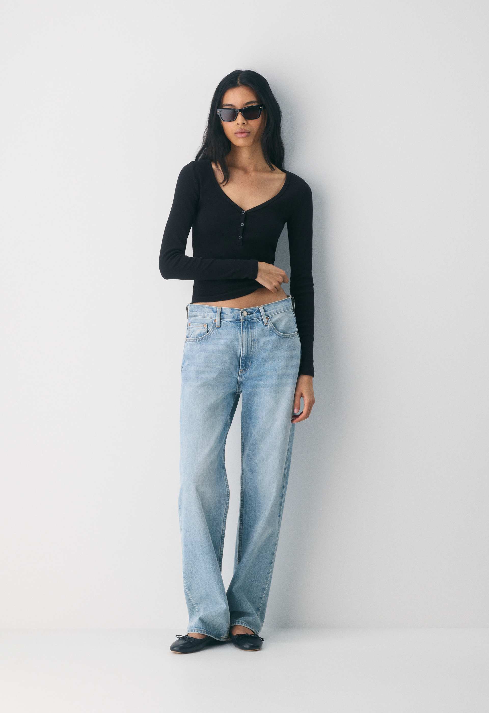 HomeStretch™ Rib Acoustic Henley