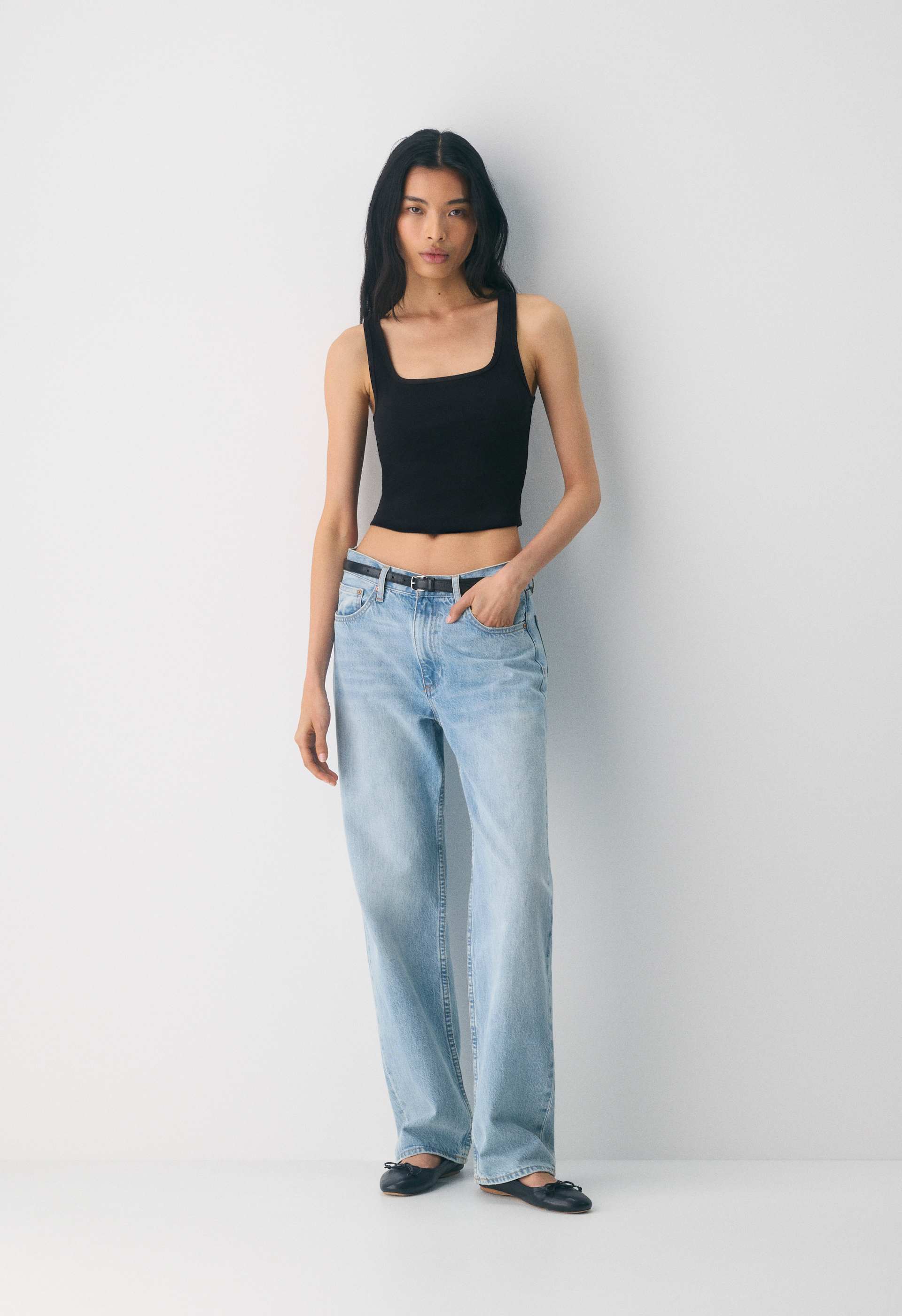 HomeStretch™ Rib Frequency Waist Tank