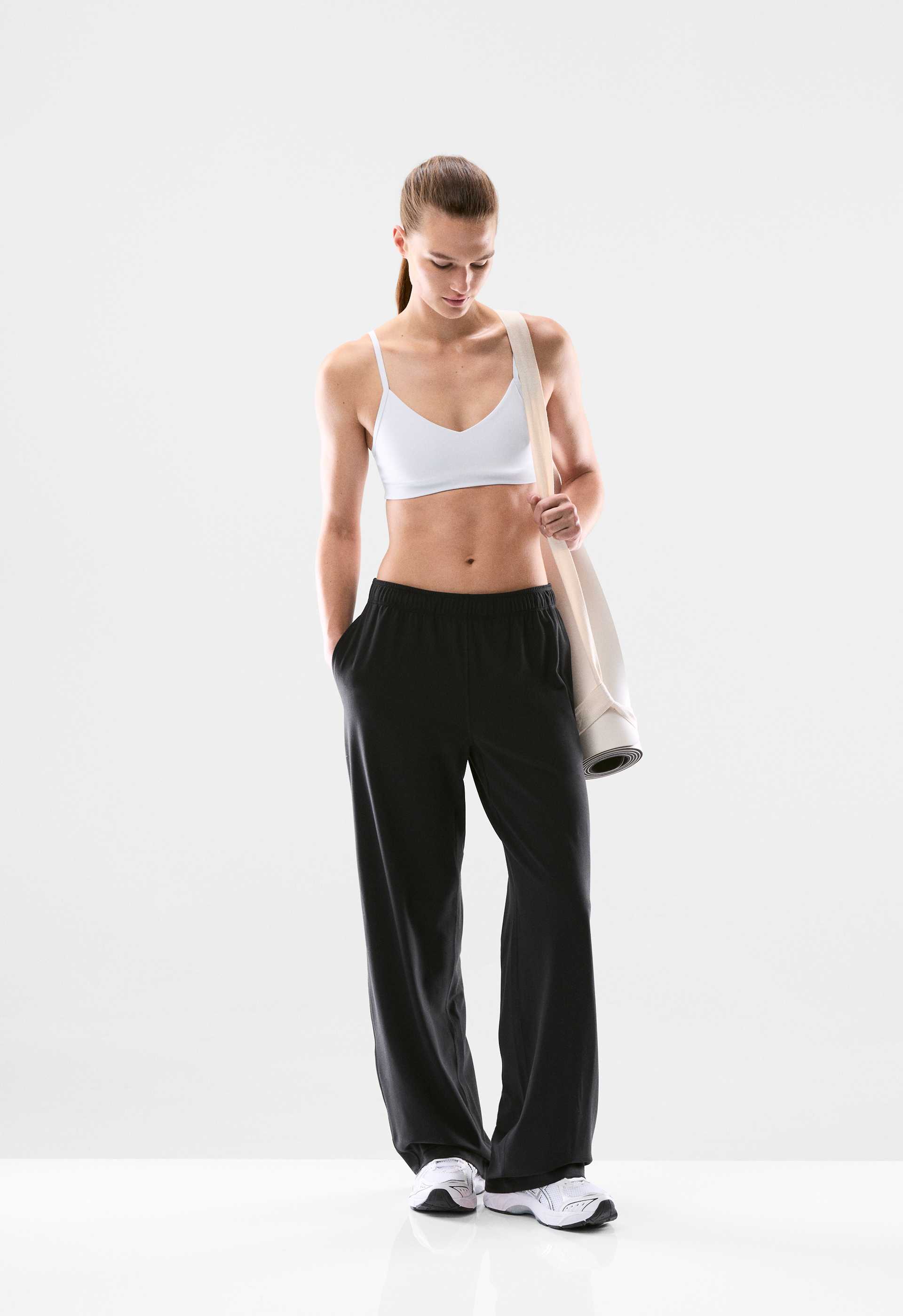 WHITE BUTTER Hold Tight Bra Top
