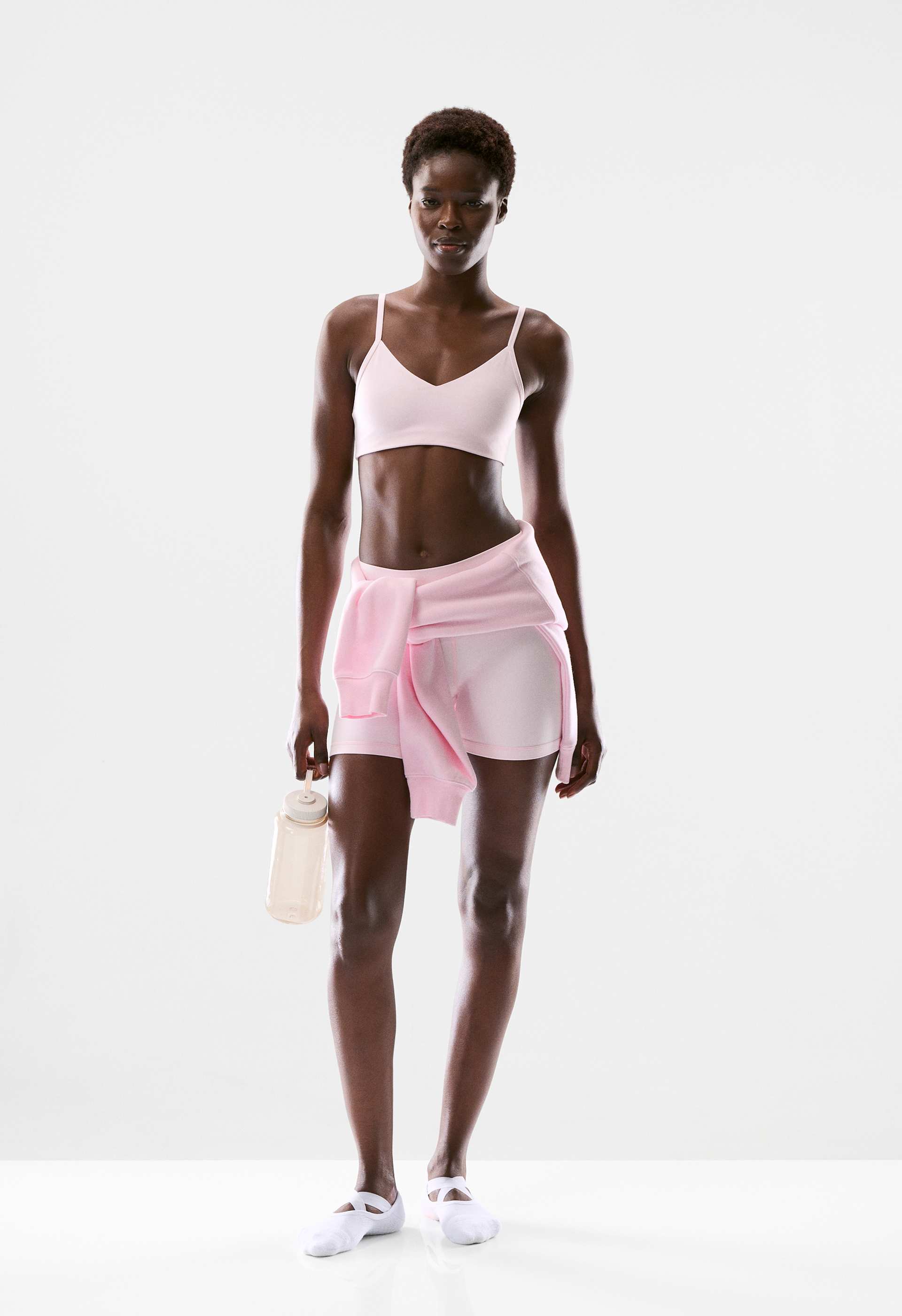 BABY PINK BUTTER Hold Tight Bra Top
