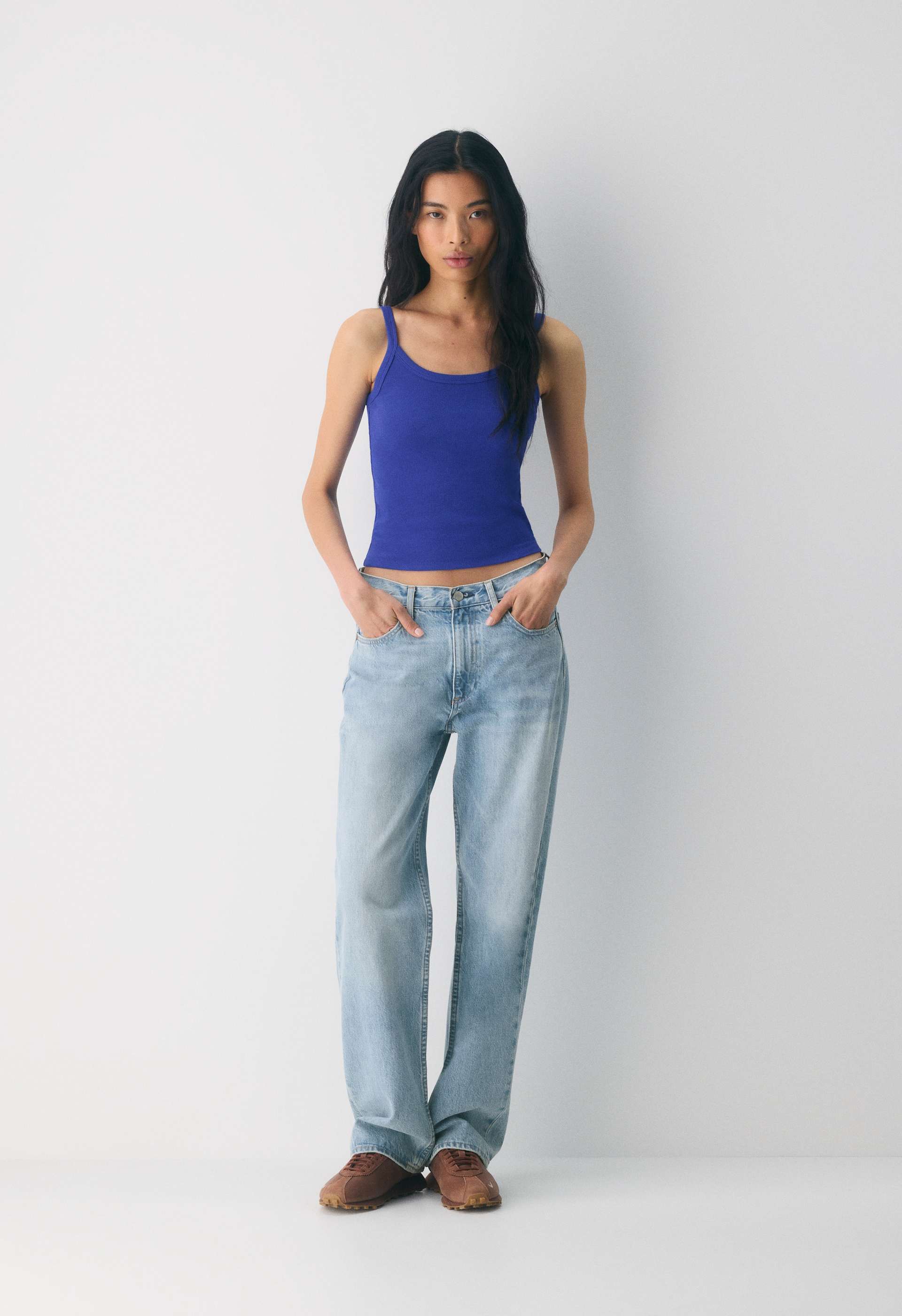 HomeStretch™ Rib Spectrum Cami Tank