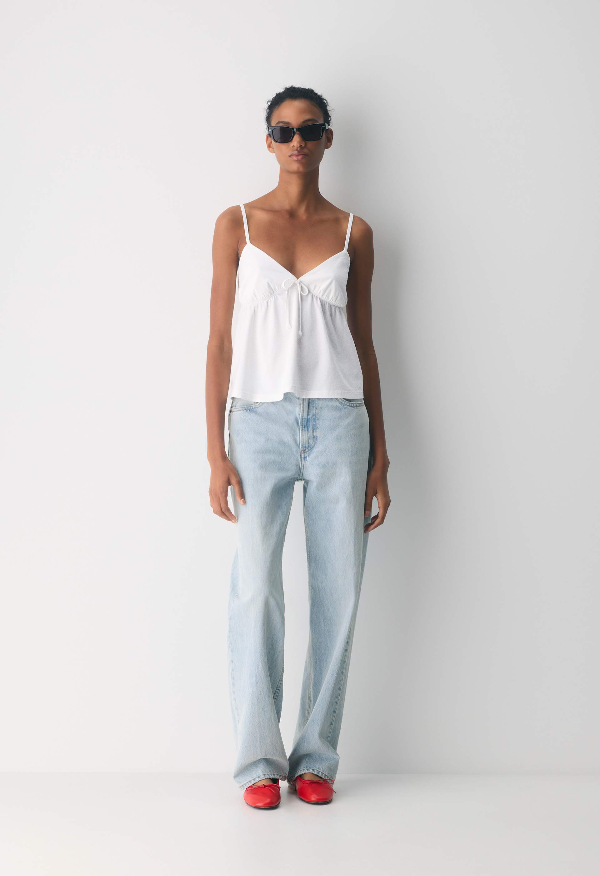 トップス HAKUJI Cotton Linen weather camisole CottonWhisk™ Loulou Camisole | Aritzia US
