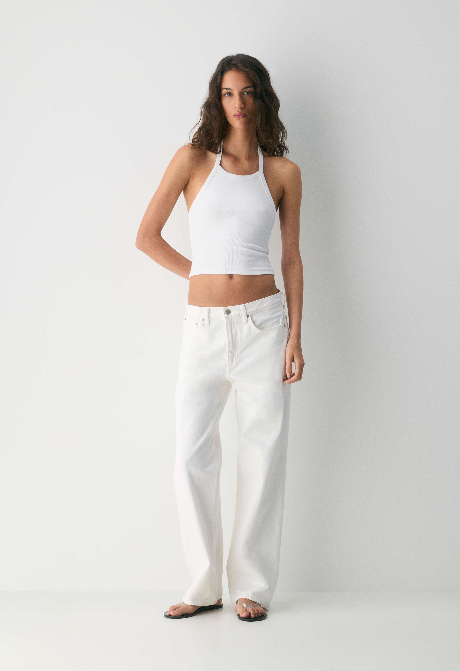 HomeStretch™ Rib Source Halter Tank