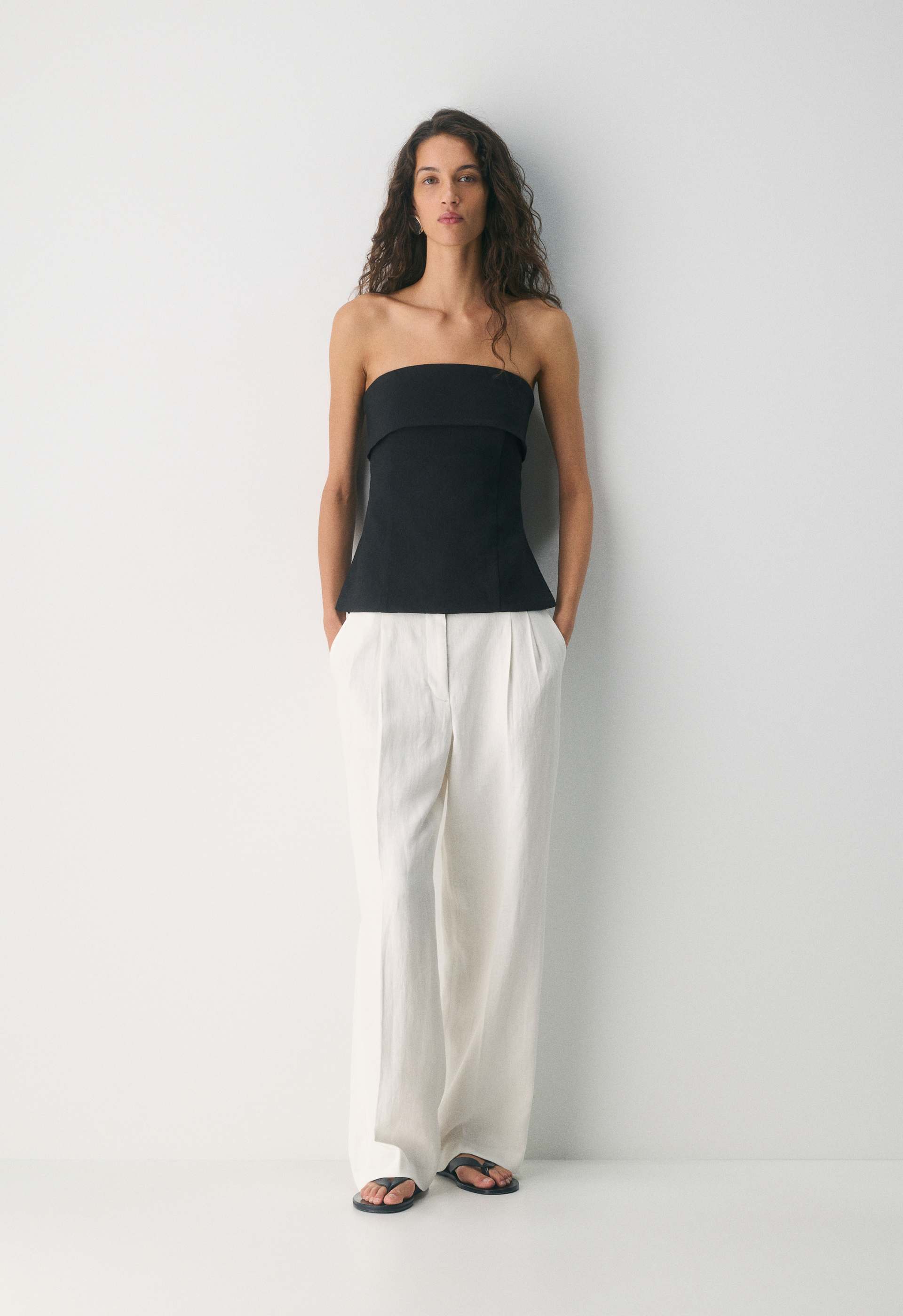 Element Linen Tube Top