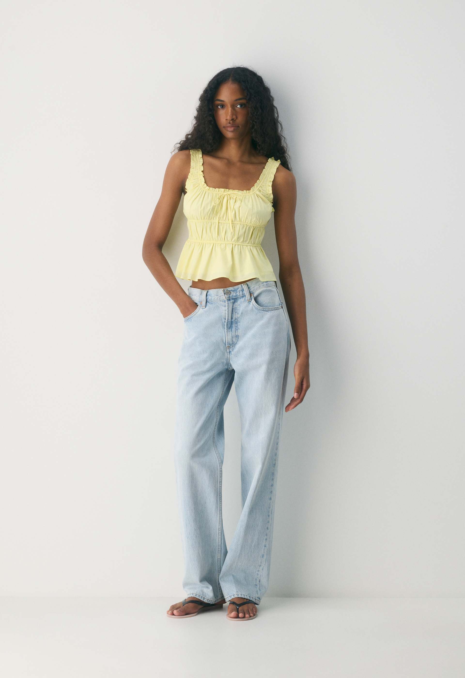 Helena Poplin Top | Aritzia US