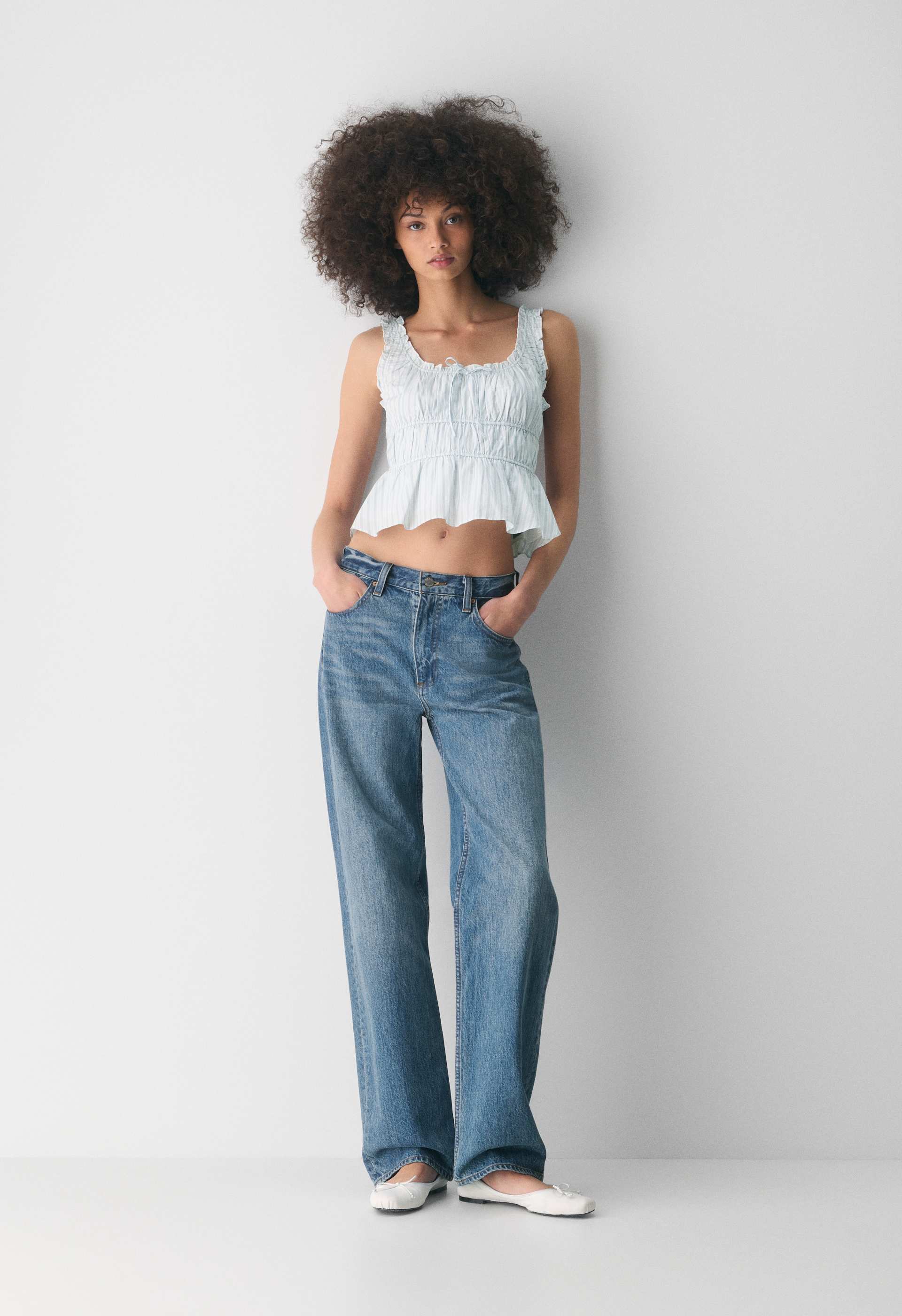 Helena Poplin Top