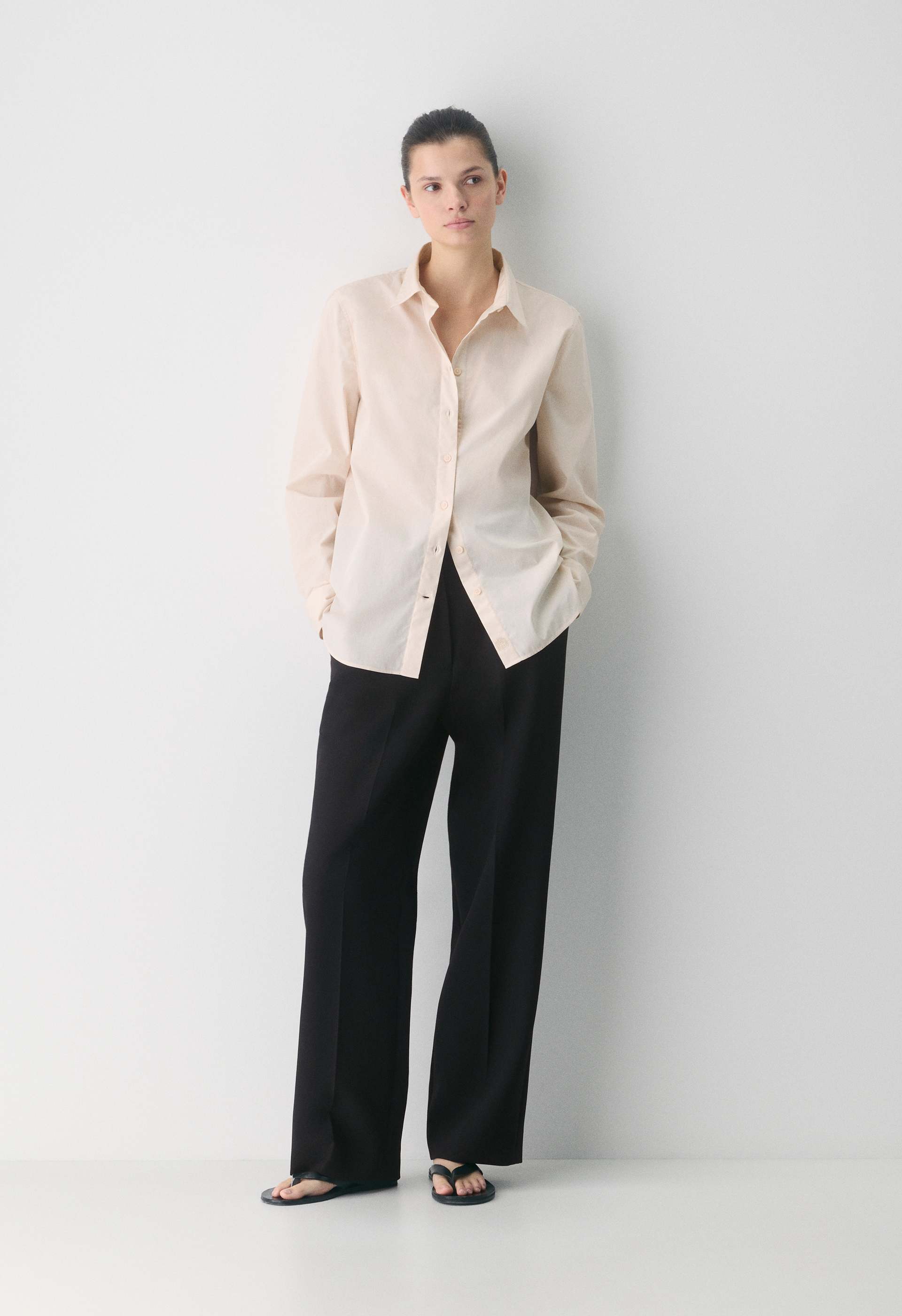 LETTERPRESS CLASSIC POPLIN SHIRT