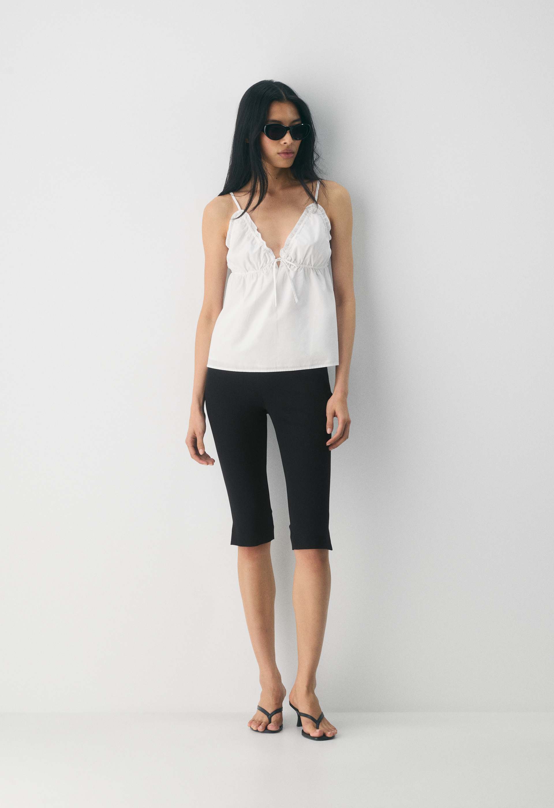 Caviar Poplin Camisole