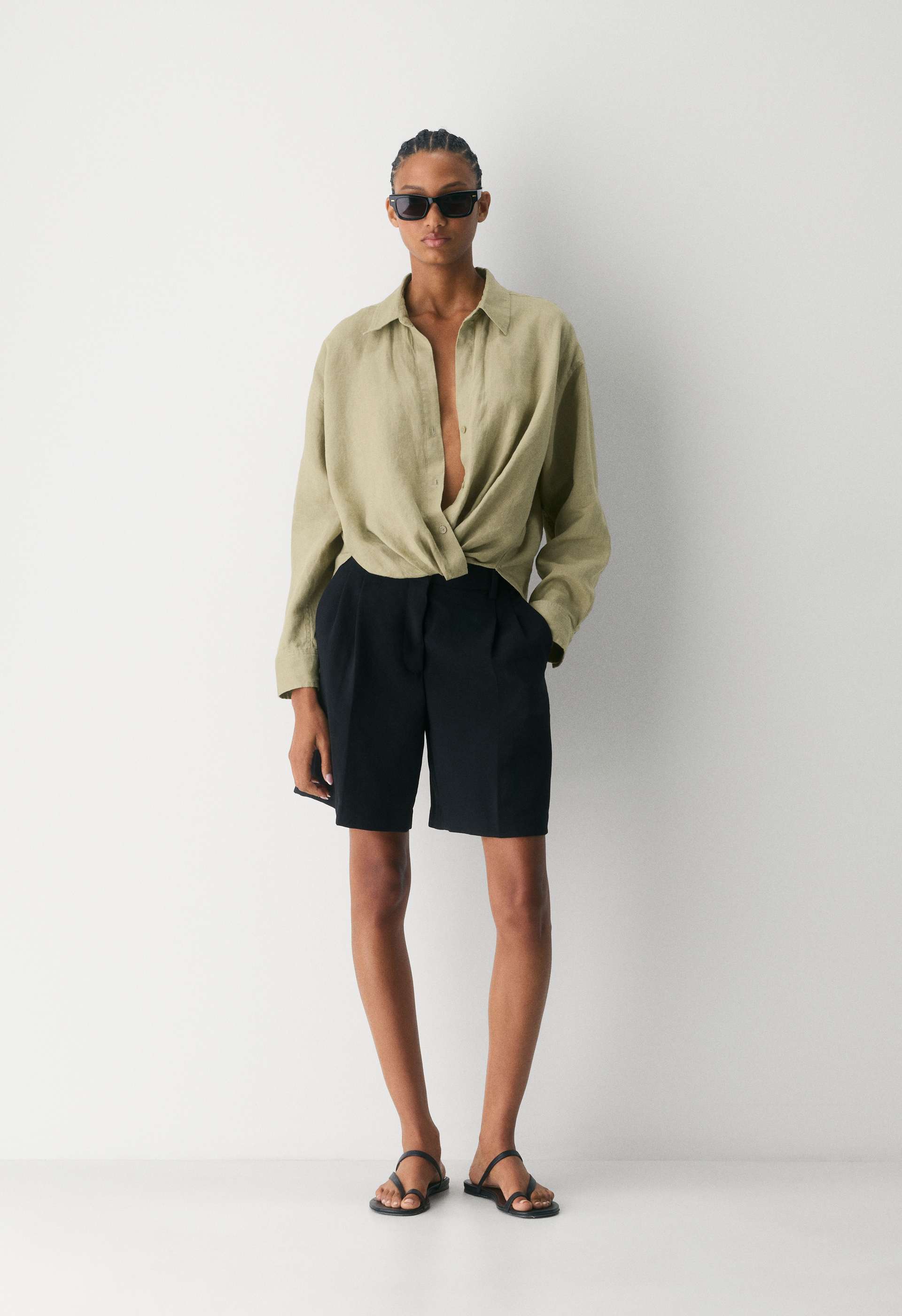 Portofino Linen Shirt | Aritzia US