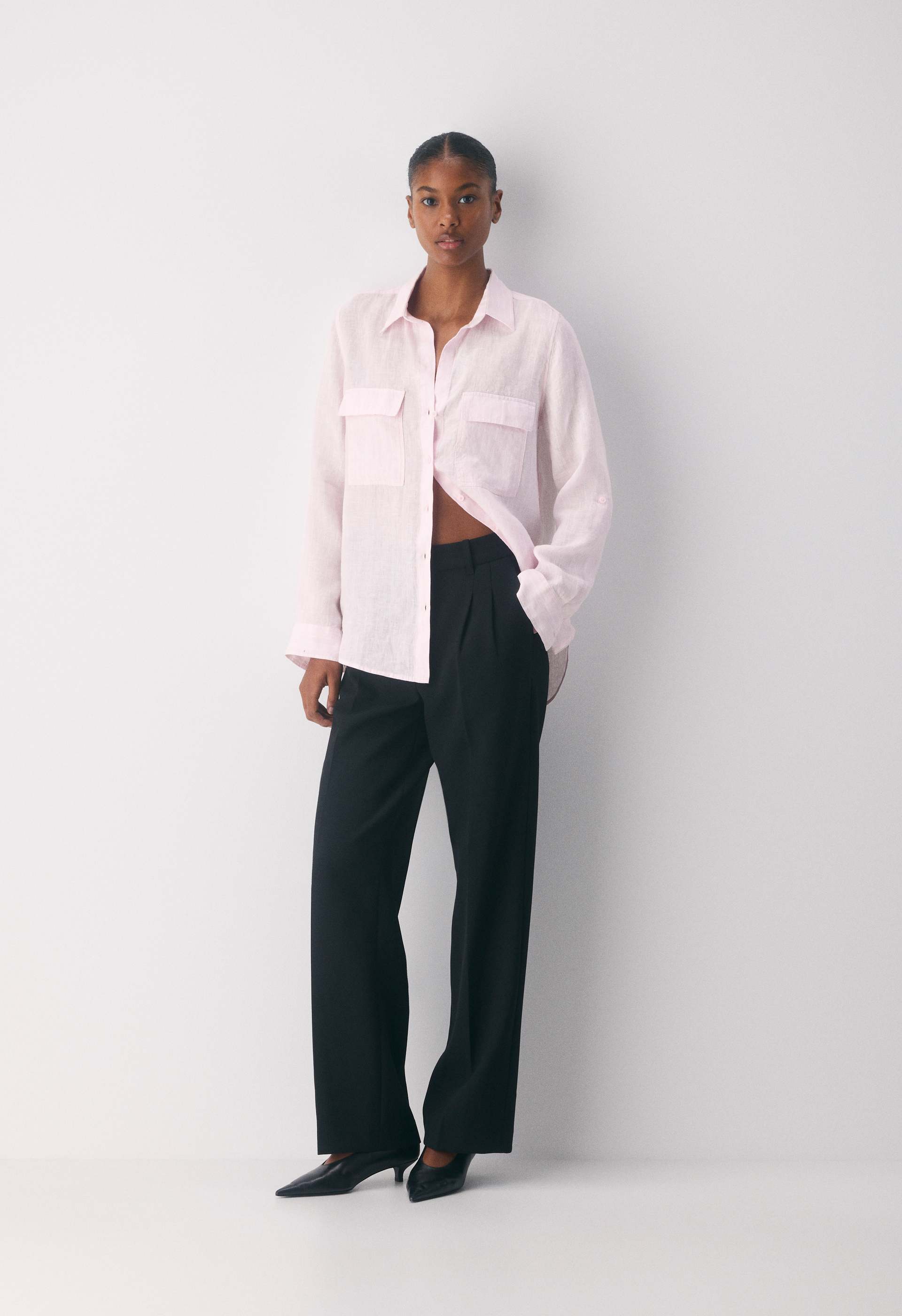 UTILITY LINEN SHIRT