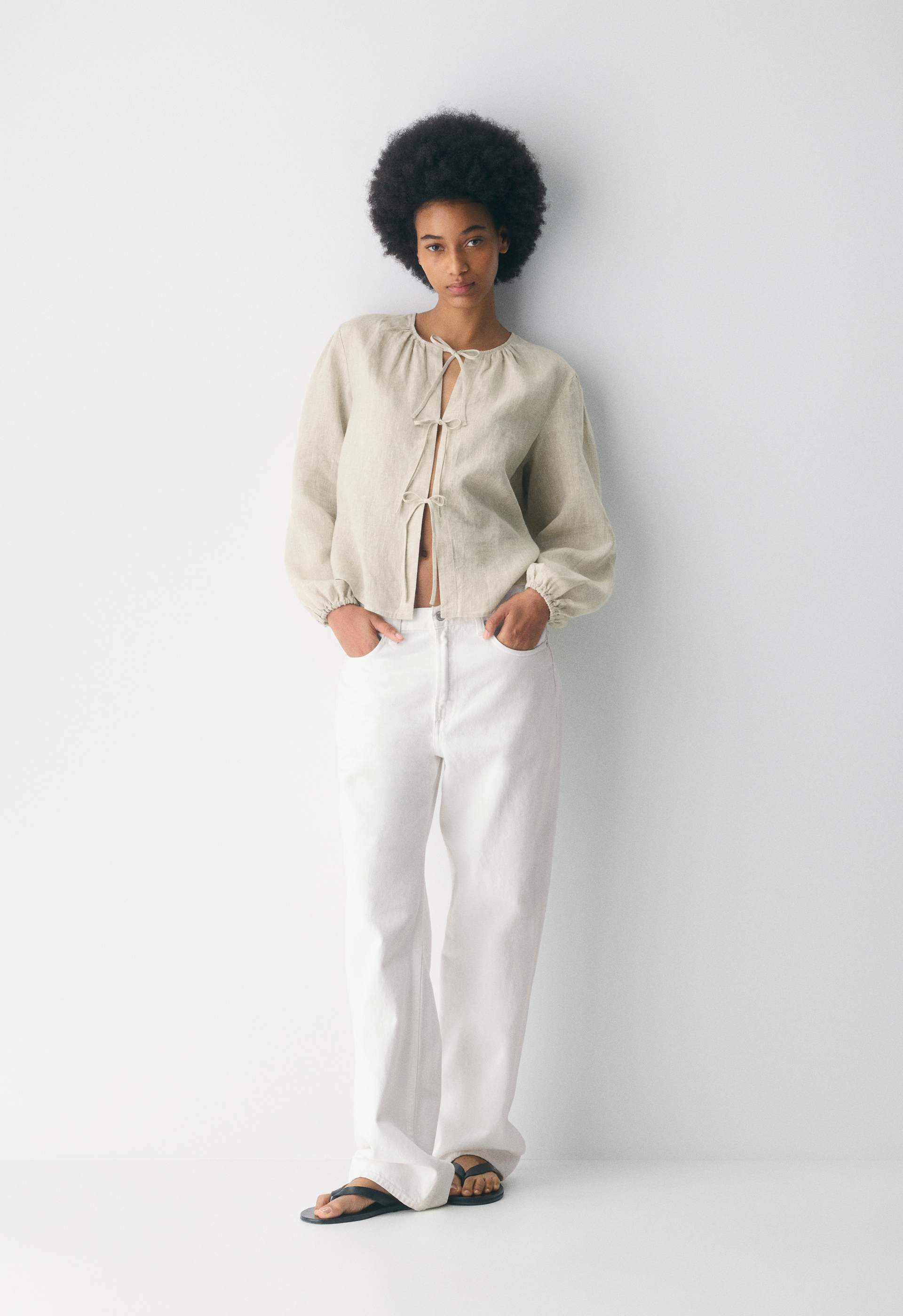Tybee Linen Blouse