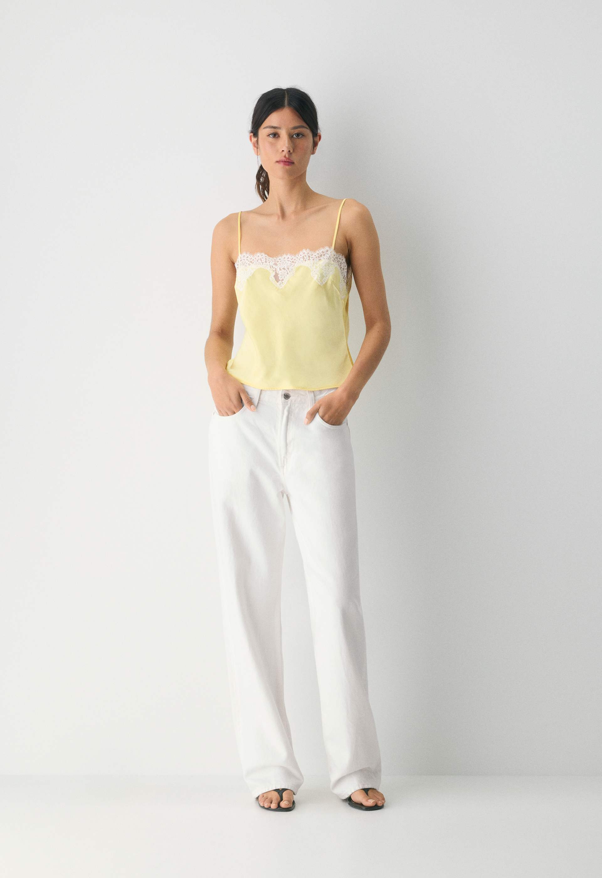 Grenache Satin Camisole | Aritzia CA