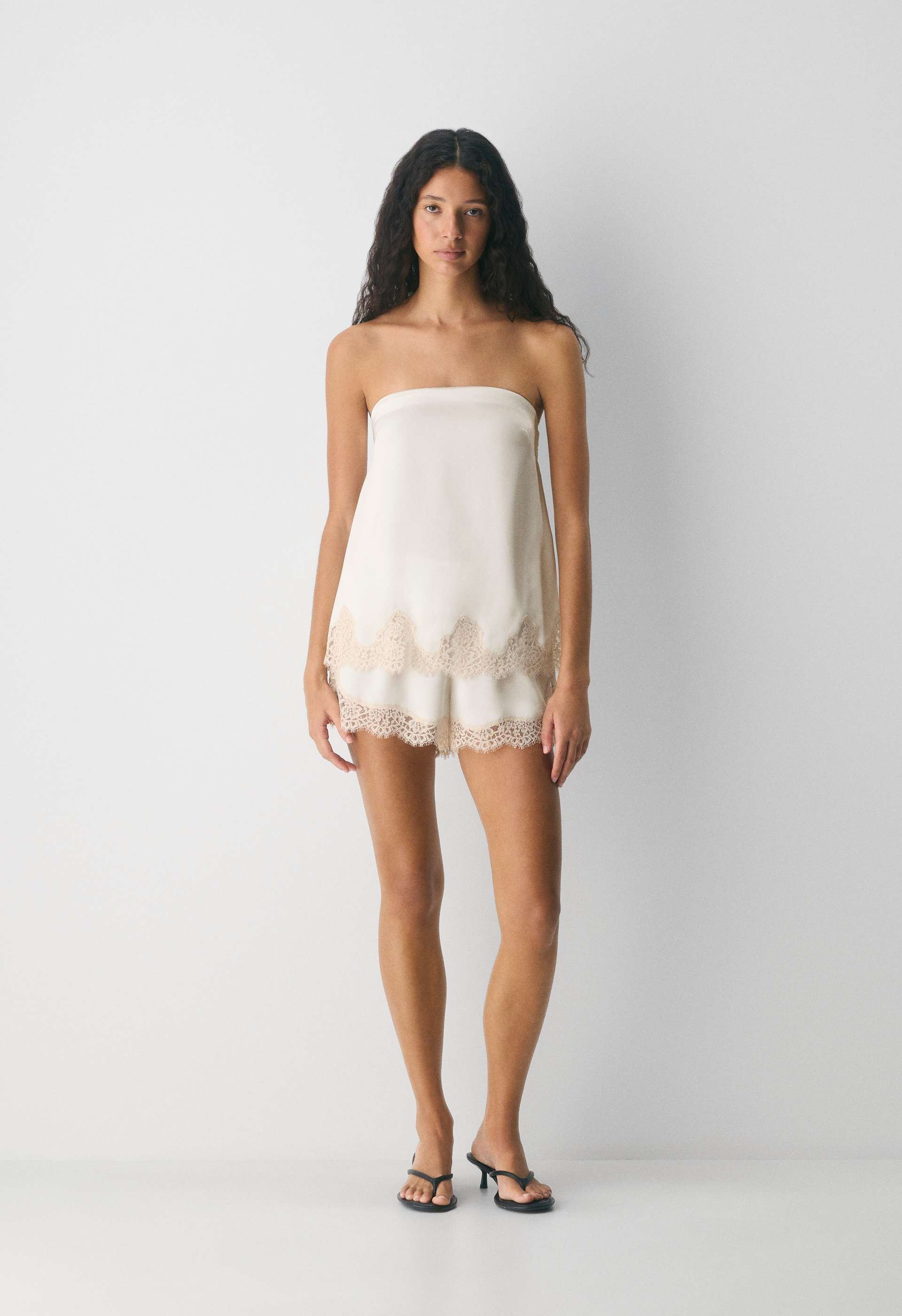 Bountiful Satin Tube Top