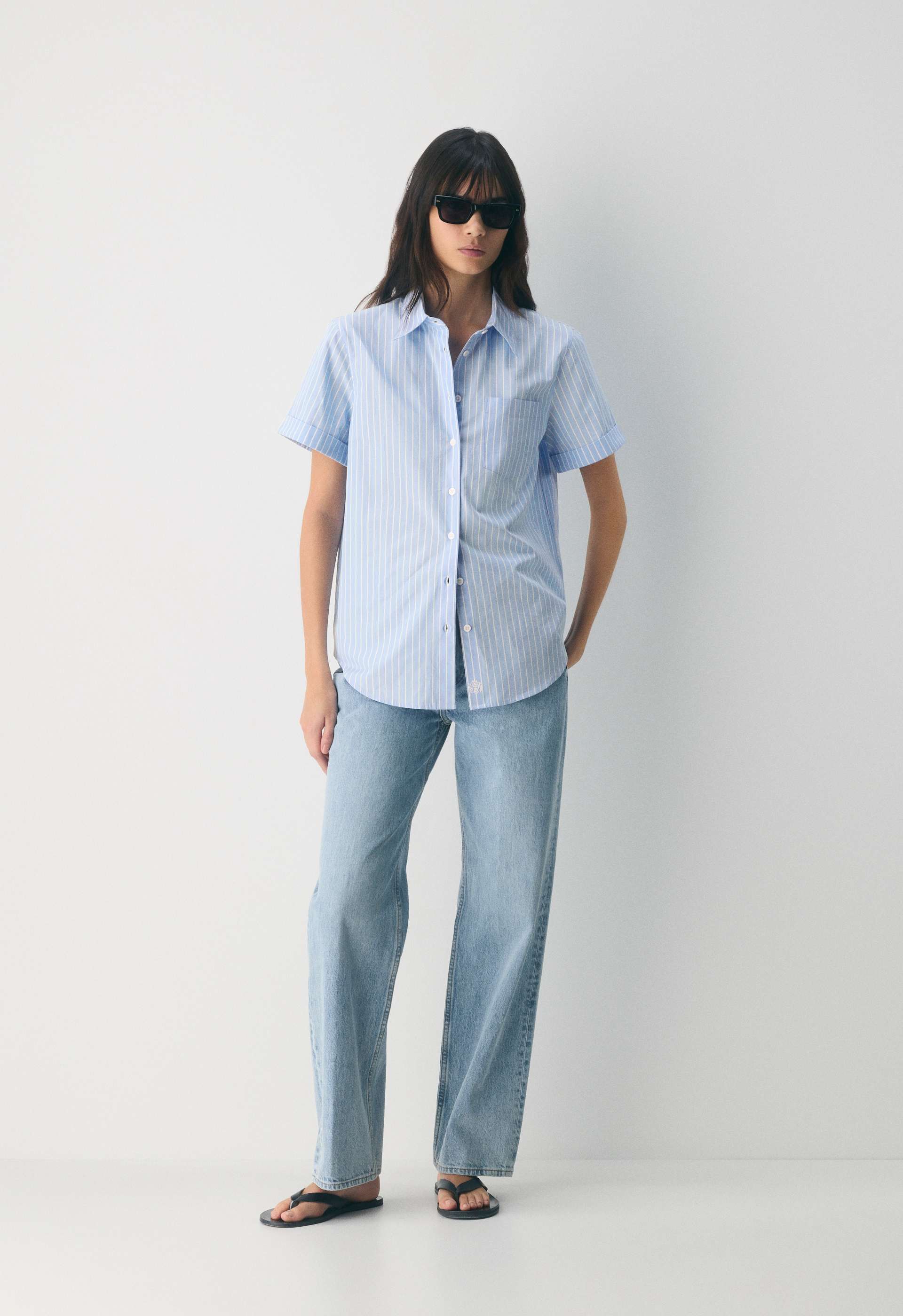 MONIKER POPLIN SHIRT