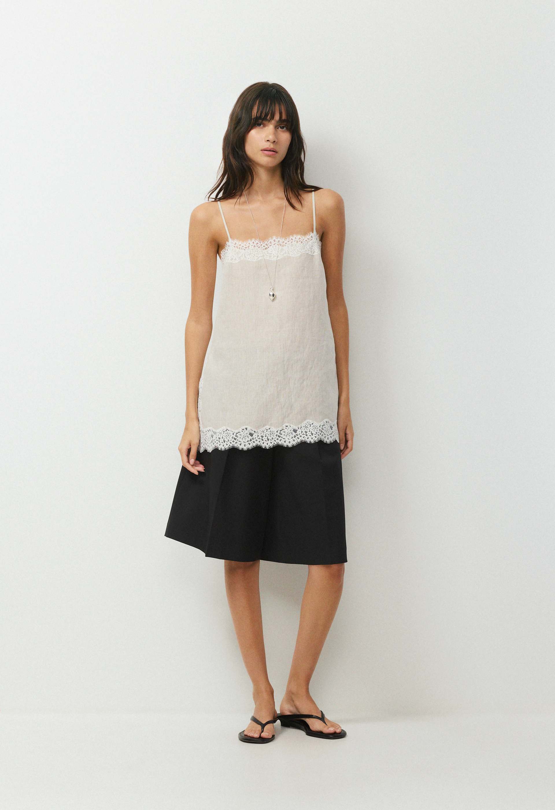 SERIF LINEN CAMISOLE