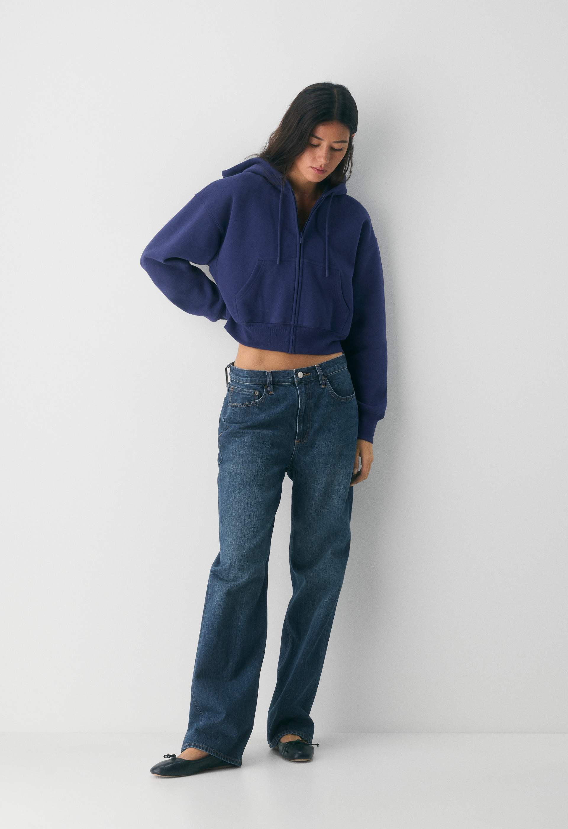 Cozy Sweatfleece Boyfriend Boxy Zip Hoodie | Aritzia US