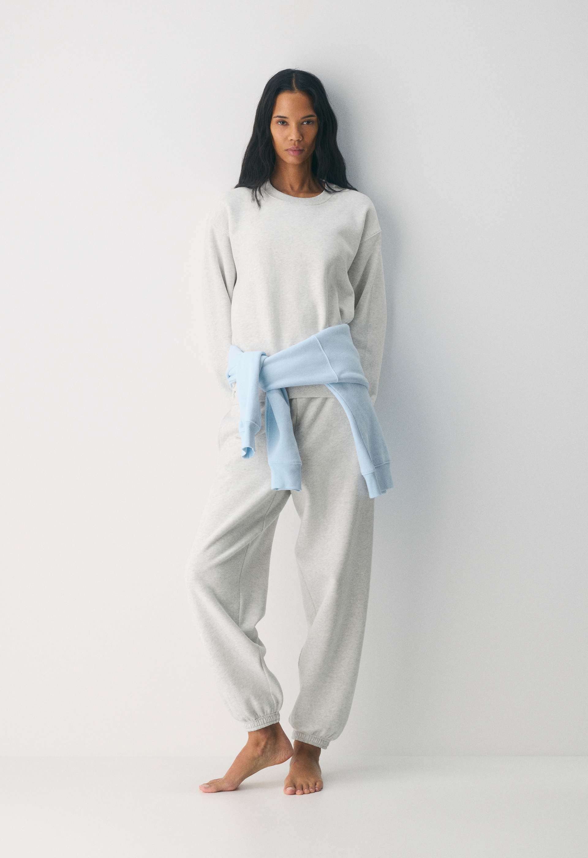 Cozy Sweatfleece Perfect Crew Sweatshirt