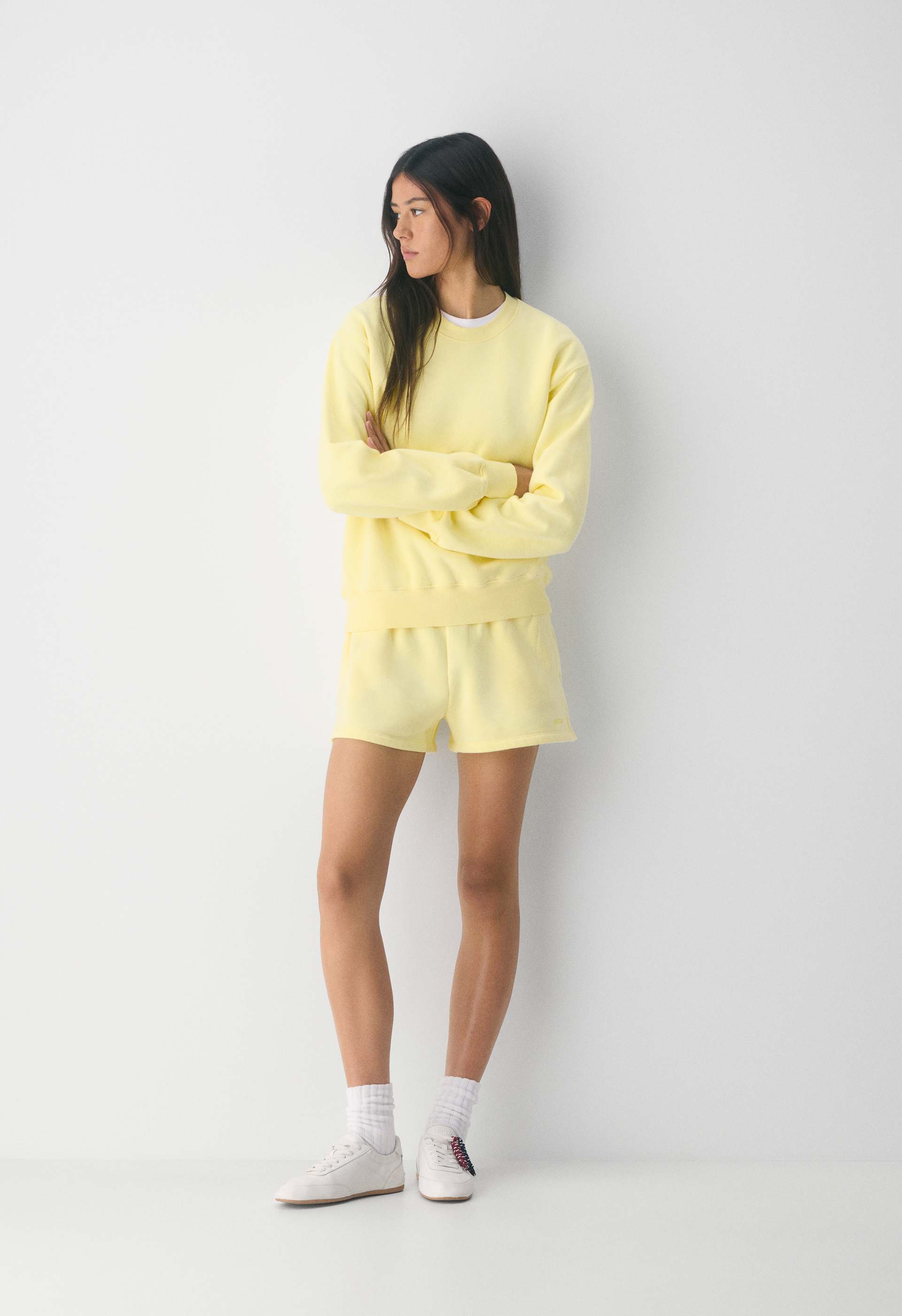 Cozy Sweatfleece Perfect Crew Sweatshirt