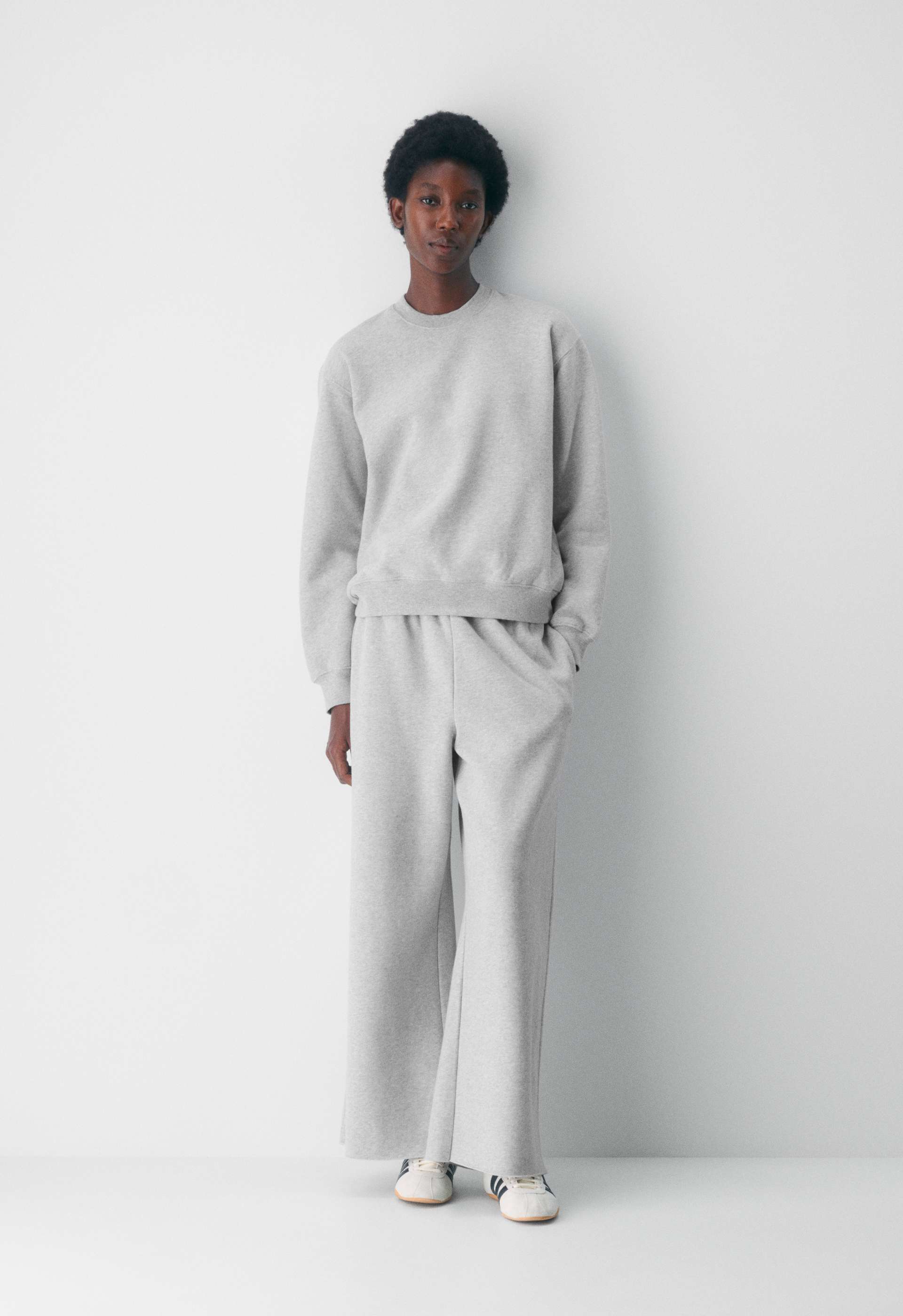 Cozy Sweatfleece Perfect Crew Sweatshirt