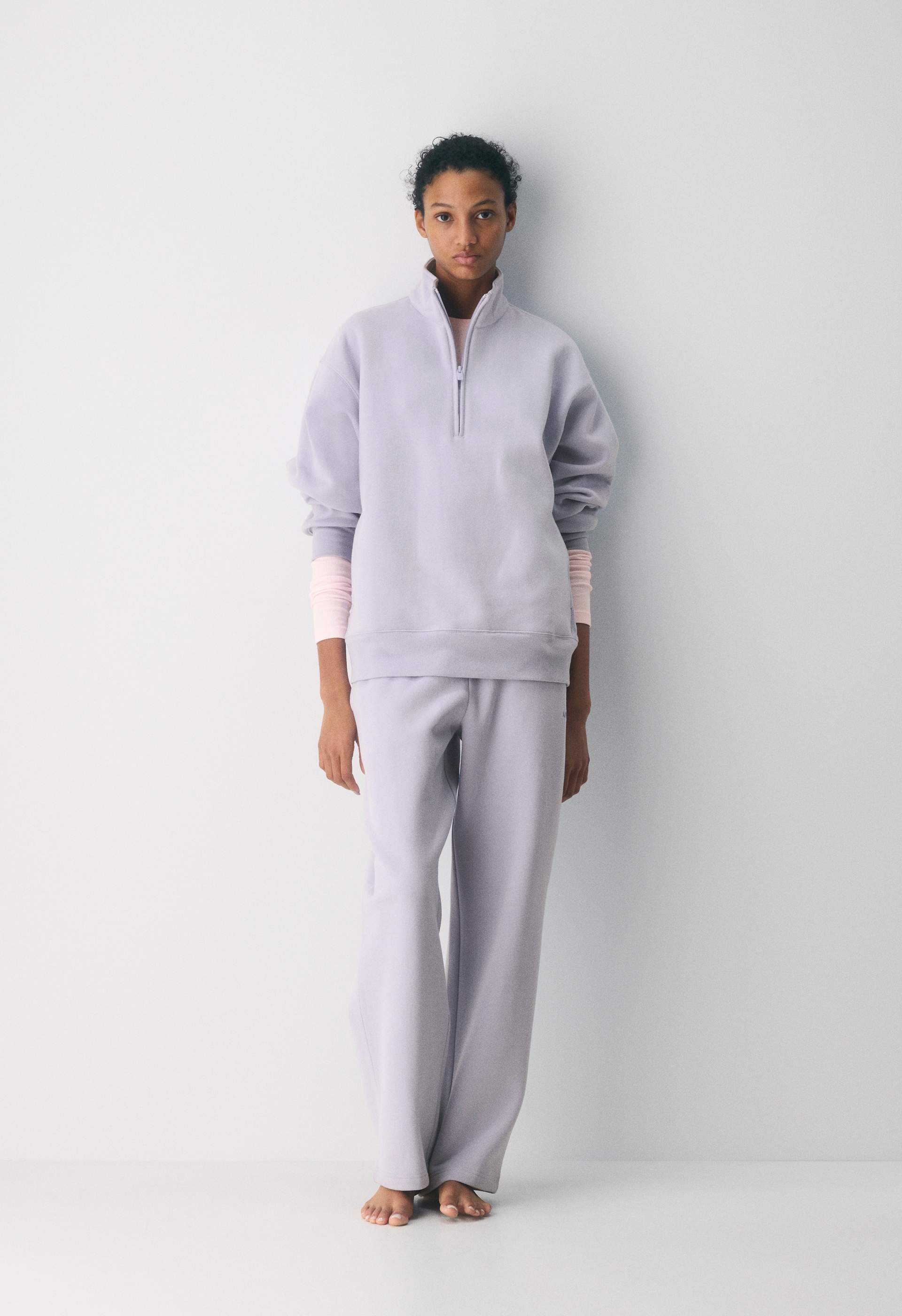 Cozy Sweatfleece Boyfriend 1/2 Zip | Aritzia CA