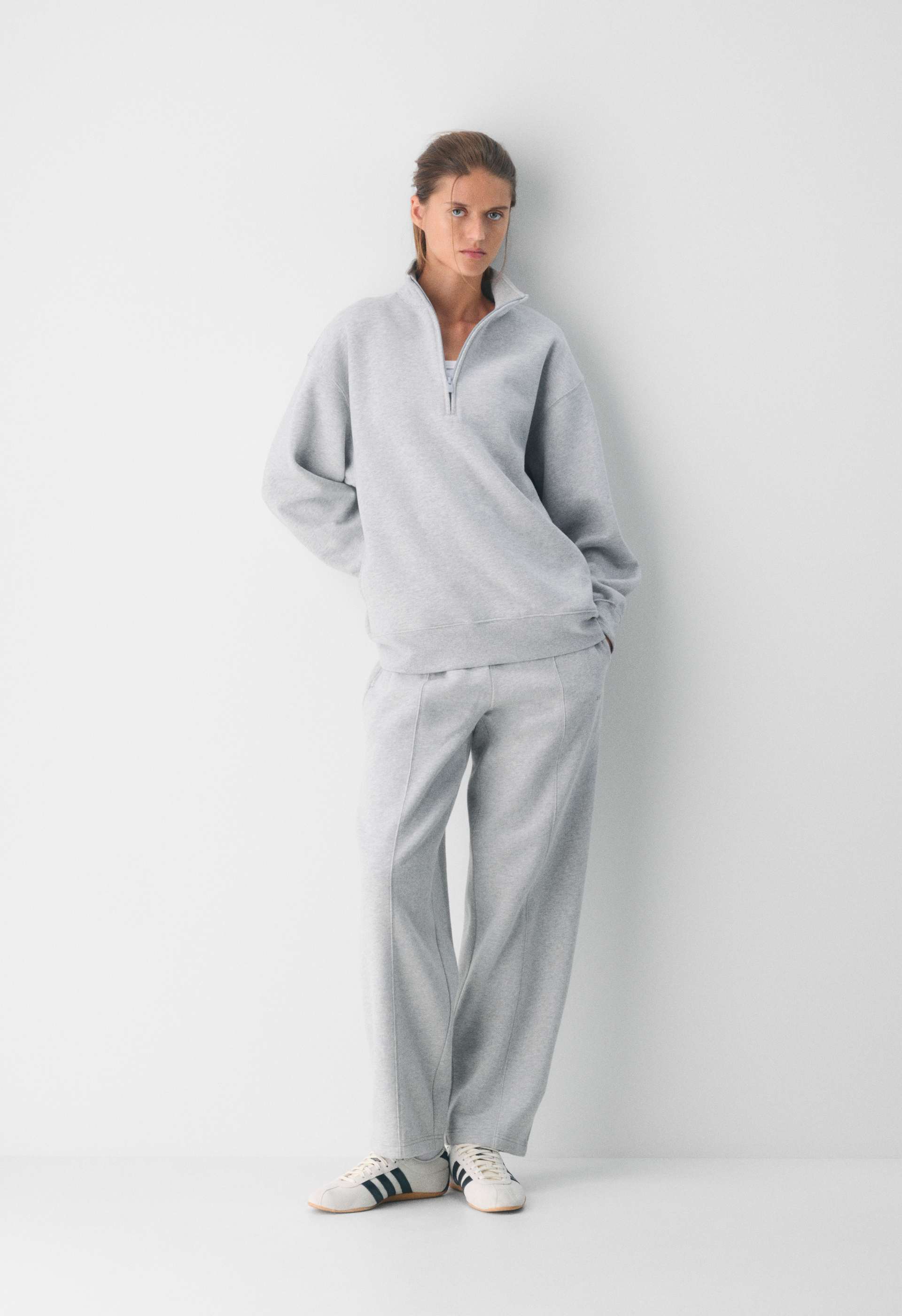Cozy Sweatfleece Boyfriend 1/2 Zip