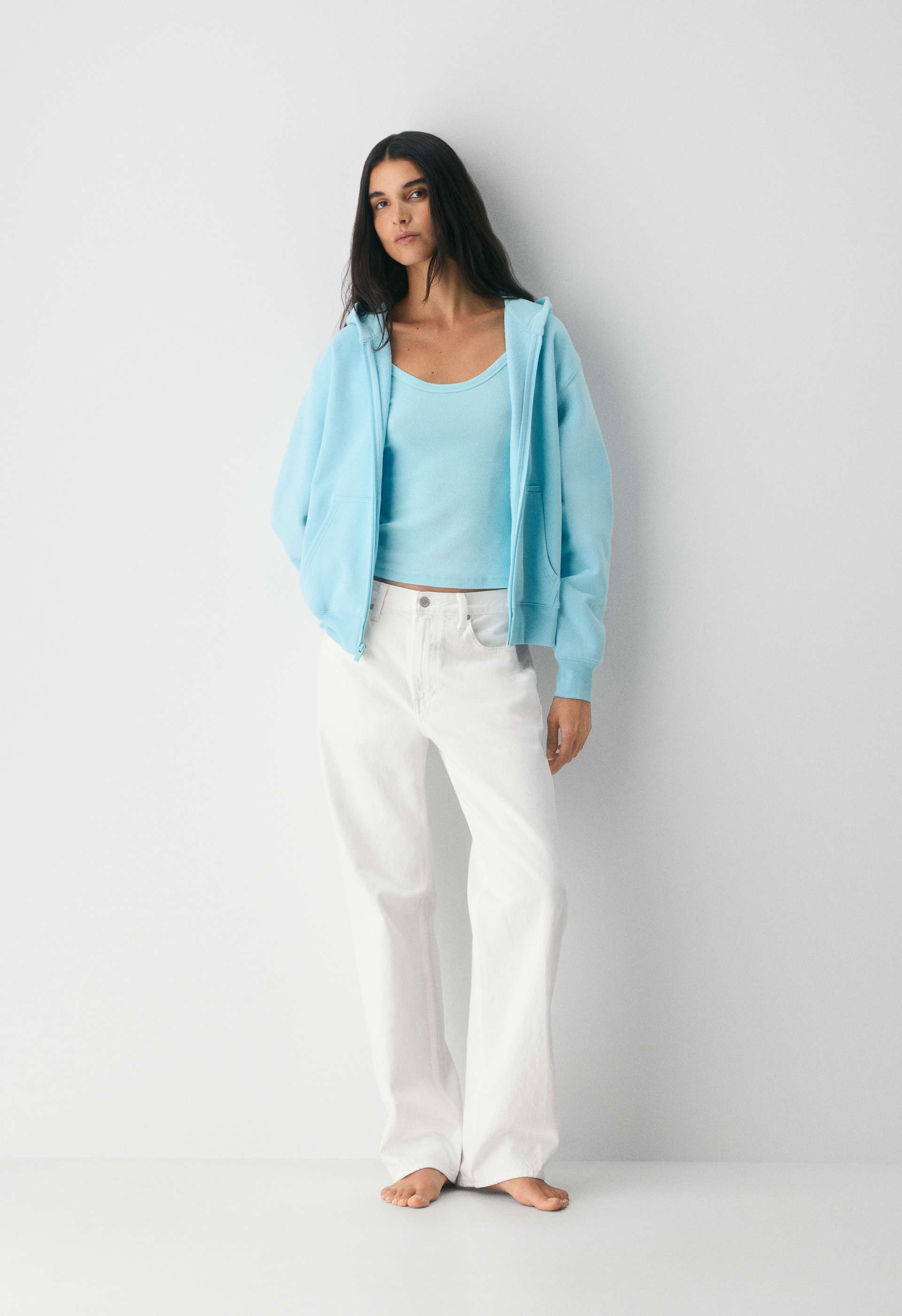 Cozy Sweatfleece Perfect Zip Hoodie | Aritzia US