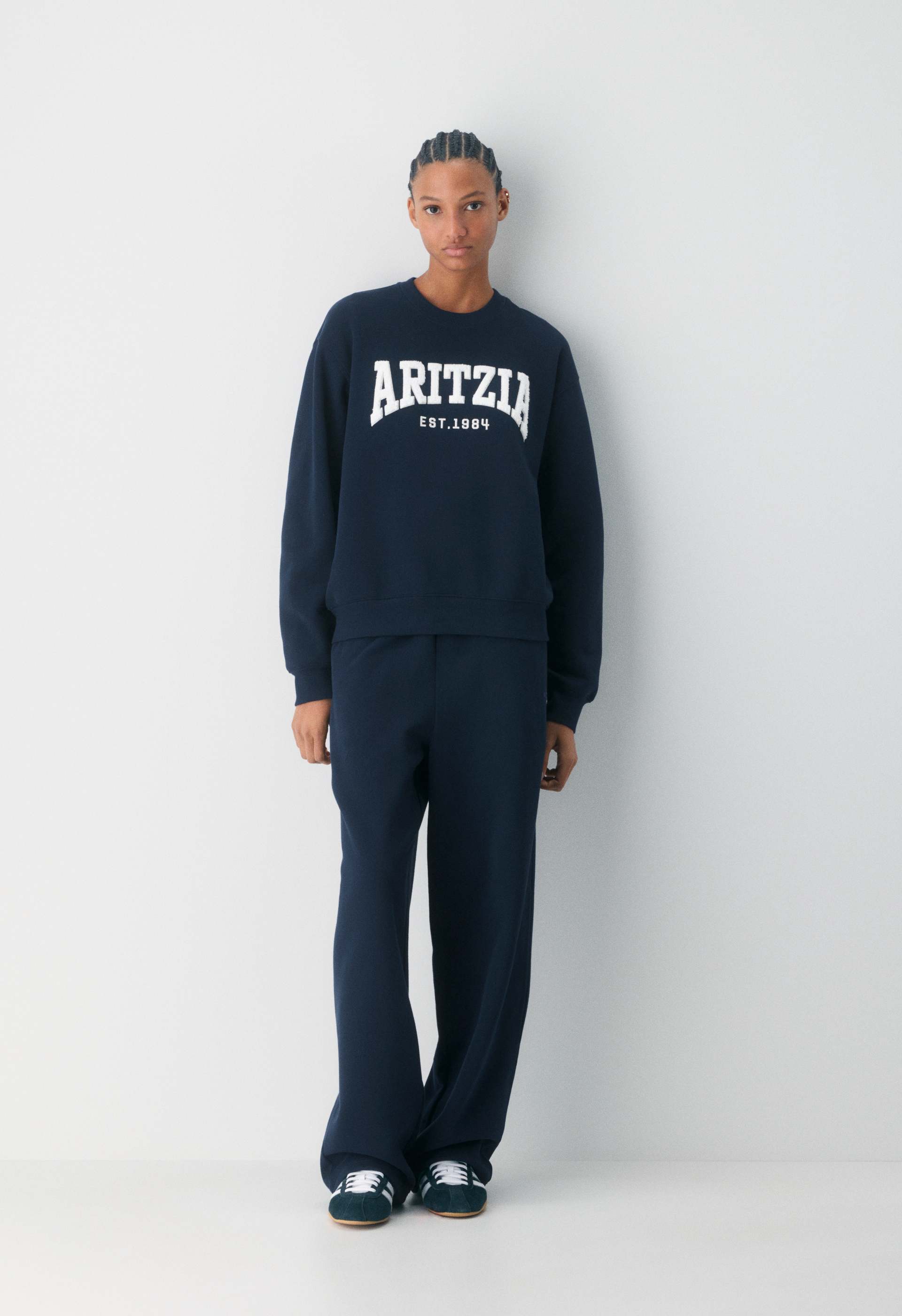 Cozy Sweatfleece Perfect Crew Sweatshirt