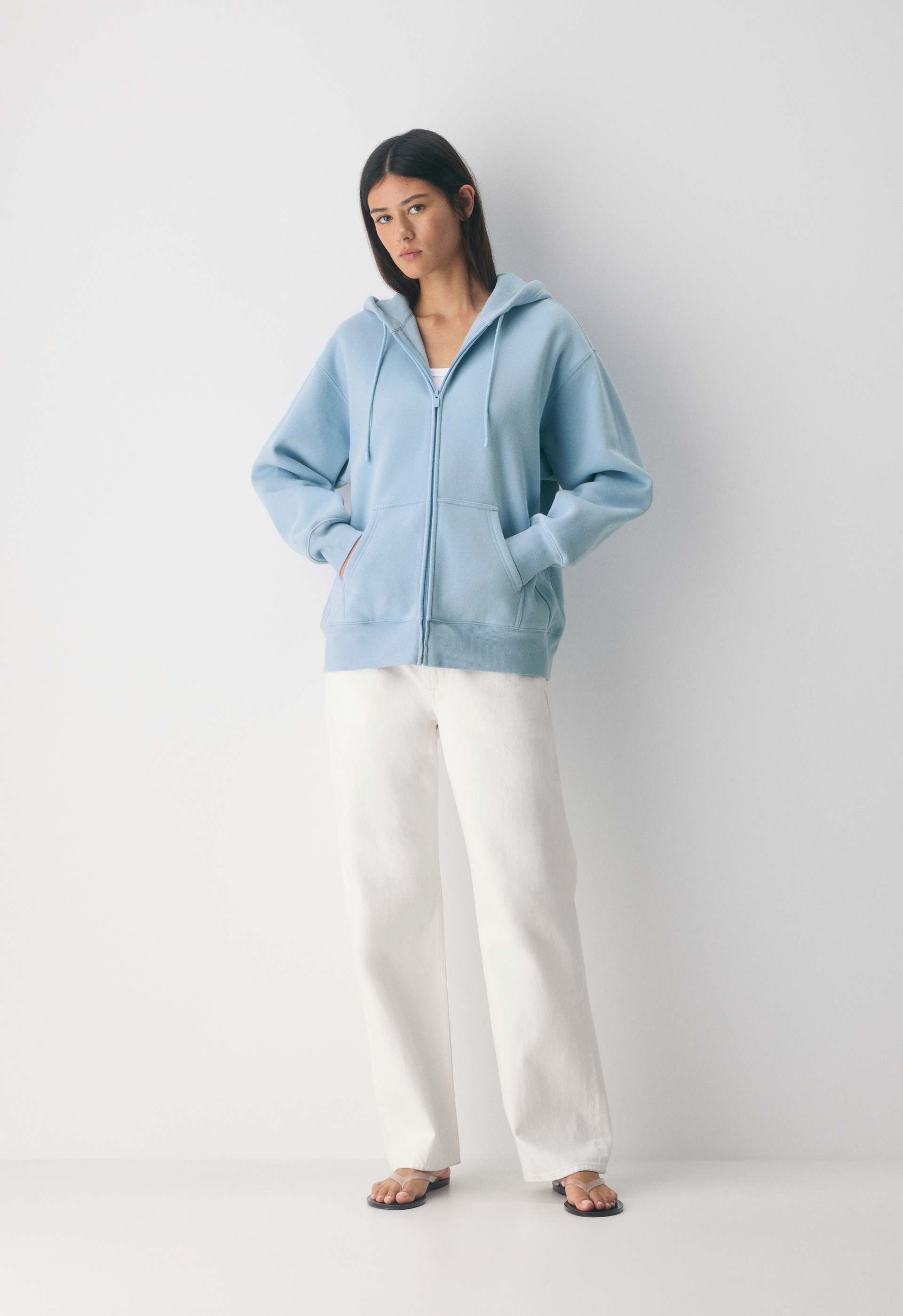 Cozy Sweatfleece Boyfriend Zip Hoodie | Aritzia US