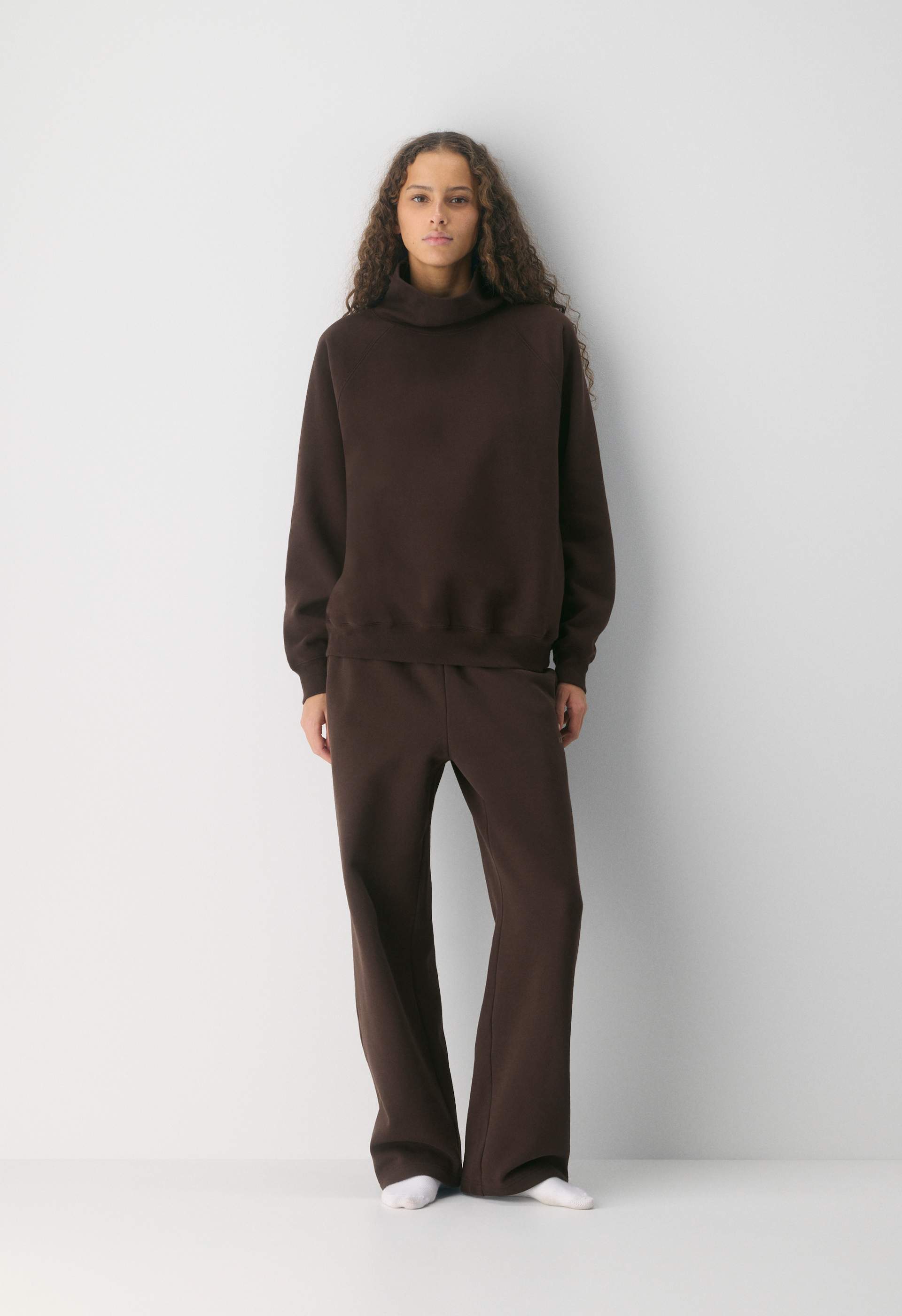Cozy Sweatfleece Mega Raglan™ Funnel Neck
