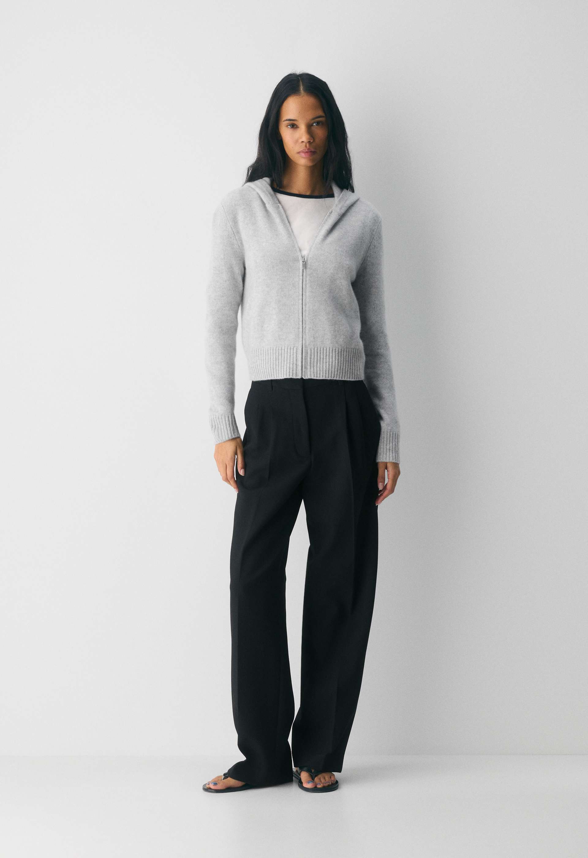 Essential Cashmere Idyllic Zip Hoodie