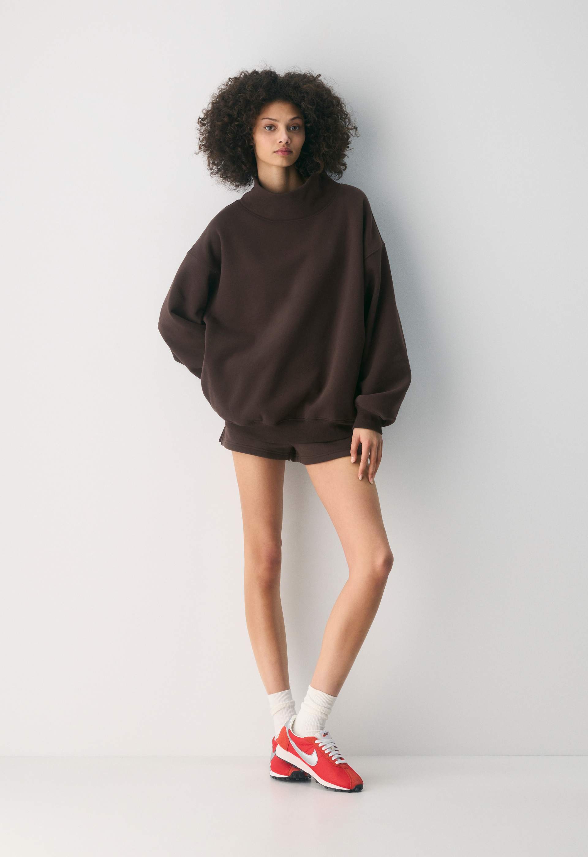 Cozy Sweatfleece Mega Funnel Neck