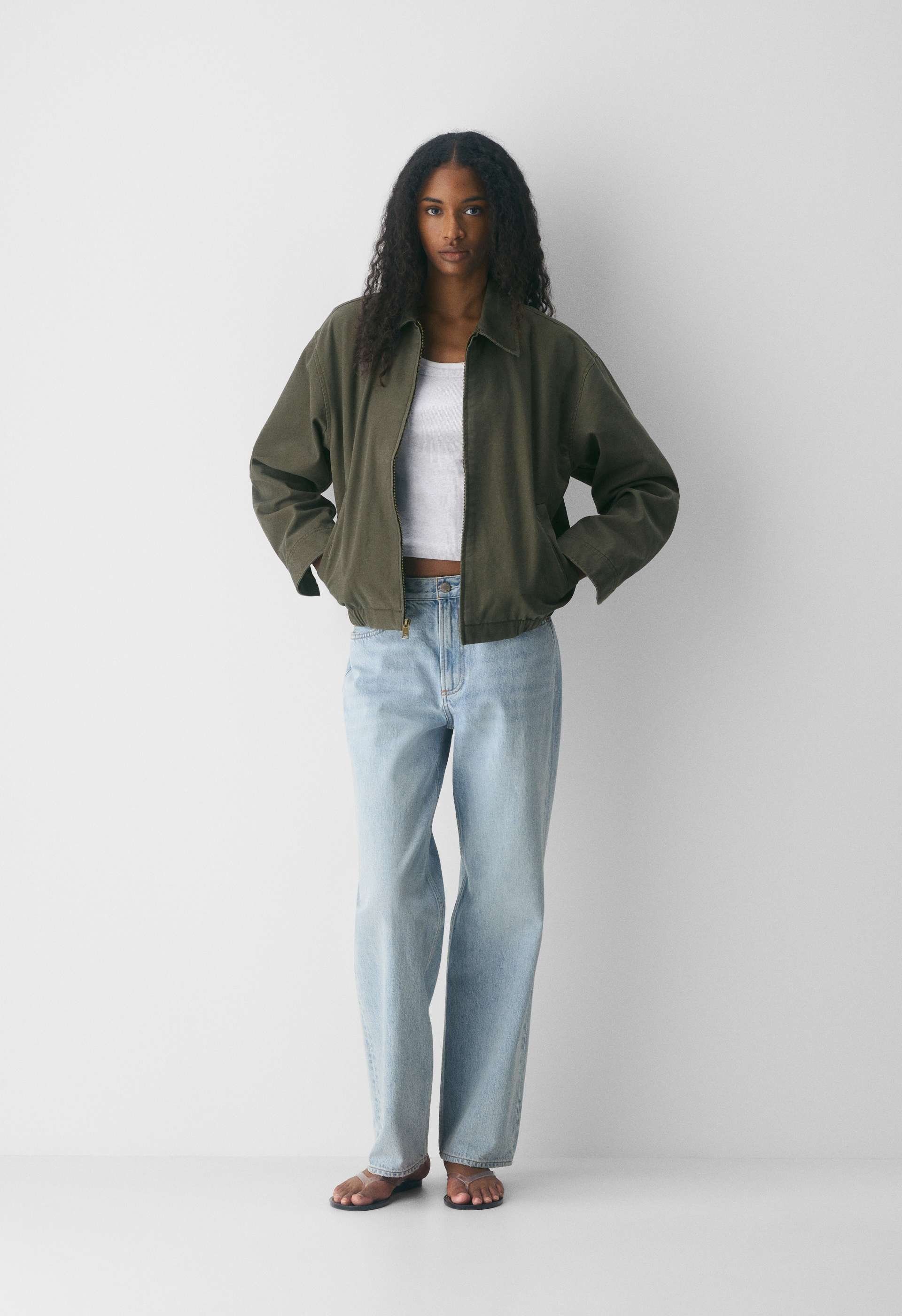 Caddie Blouson Jacket | Aritzia US