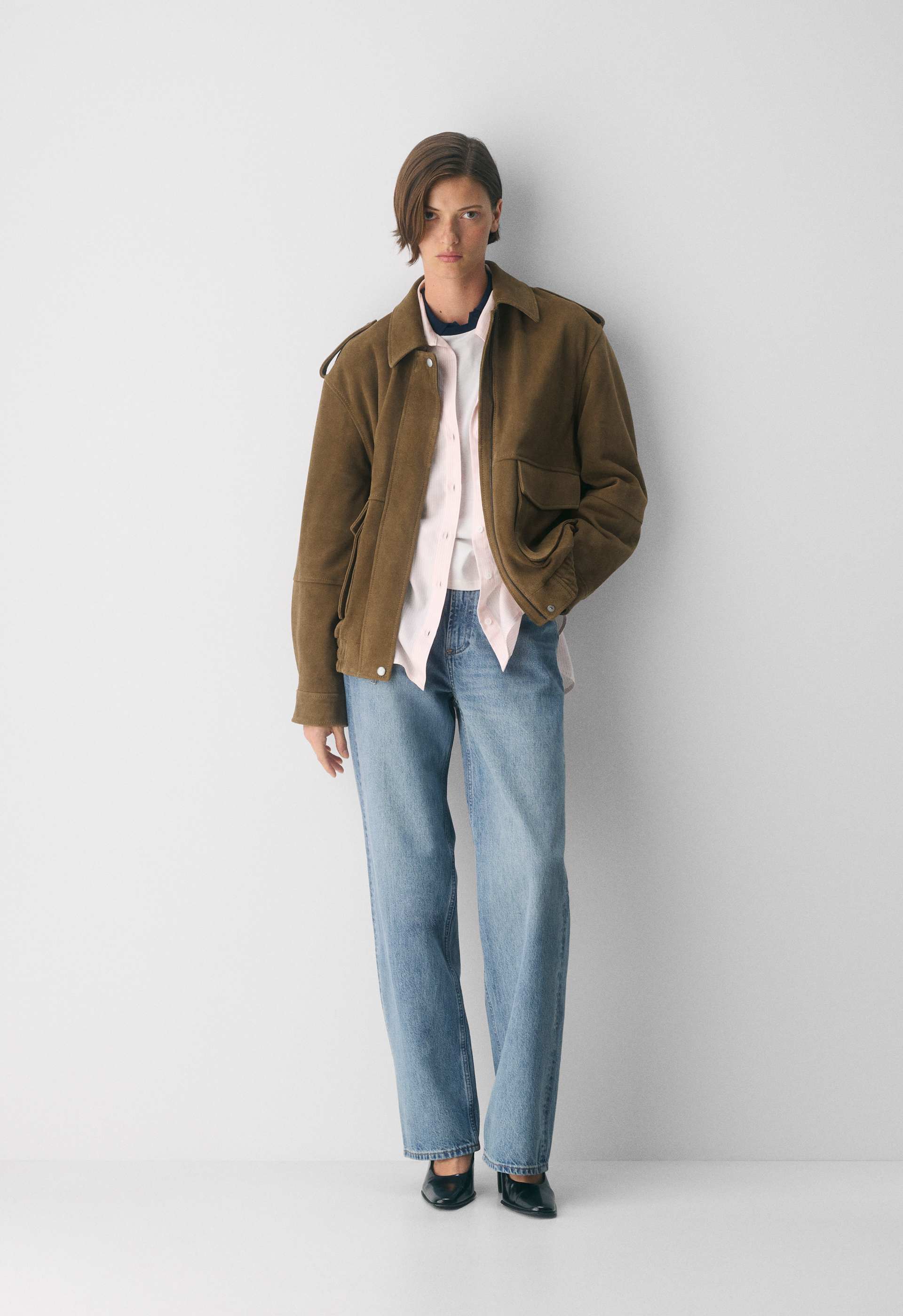 Tennant Bomber - Suede | Aritzia US