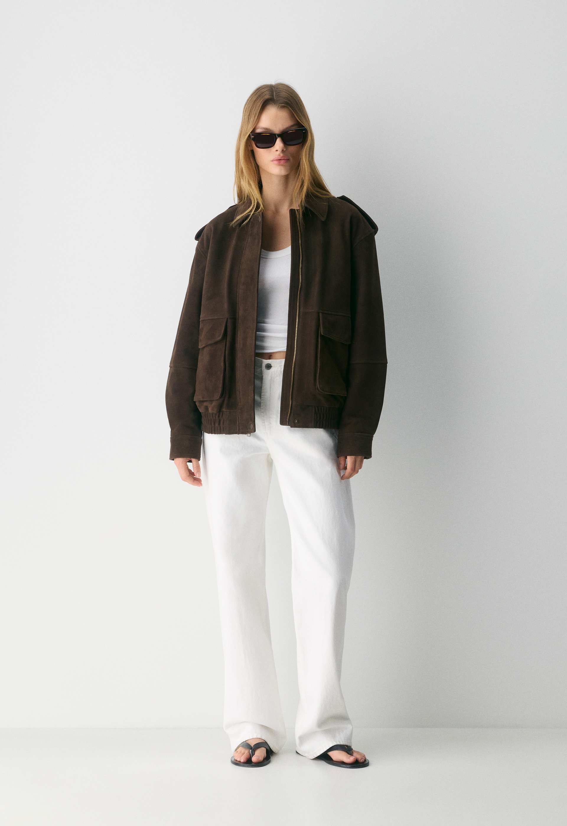 Tennant Bomber - Suede | Aritzia US
