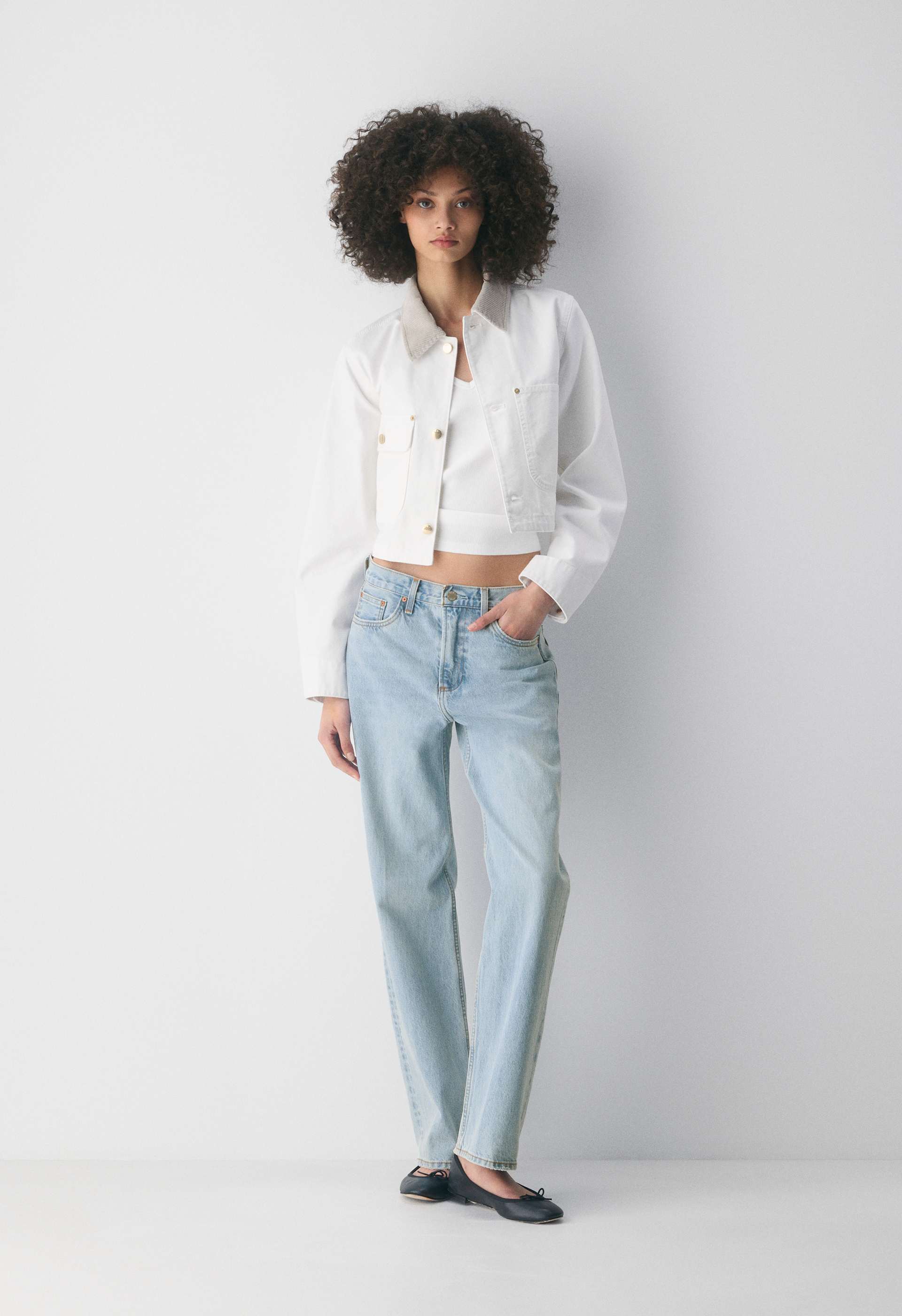 Barnett Lighweight Cropped Chore Jacket