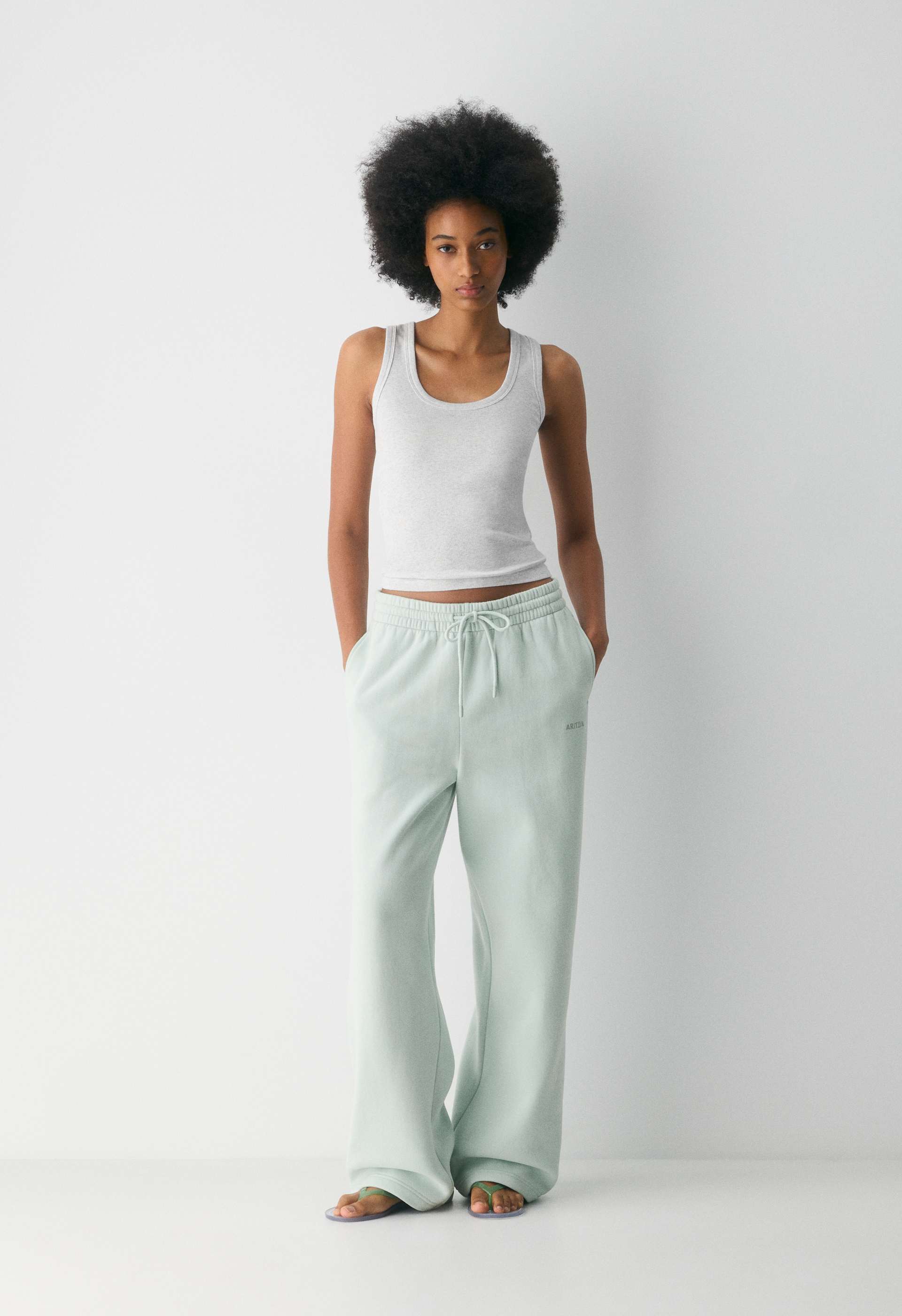 Cozy Sweatfleece Boyfriend Wide Sweatpant