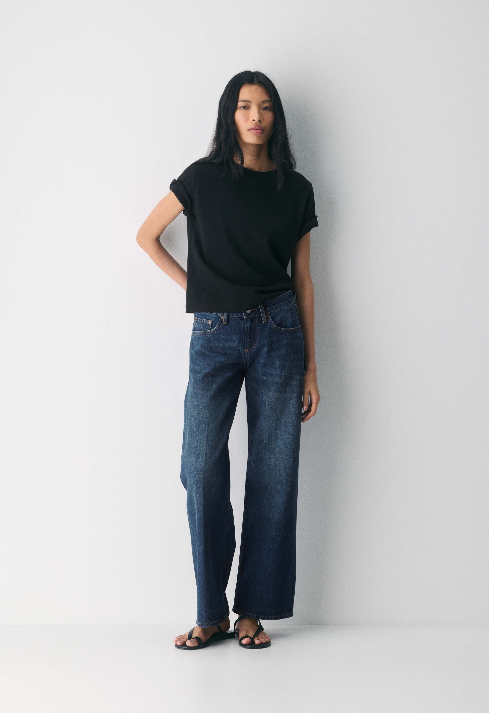 Denim Forum The '90s Super Lo-Rise Baggy Jean