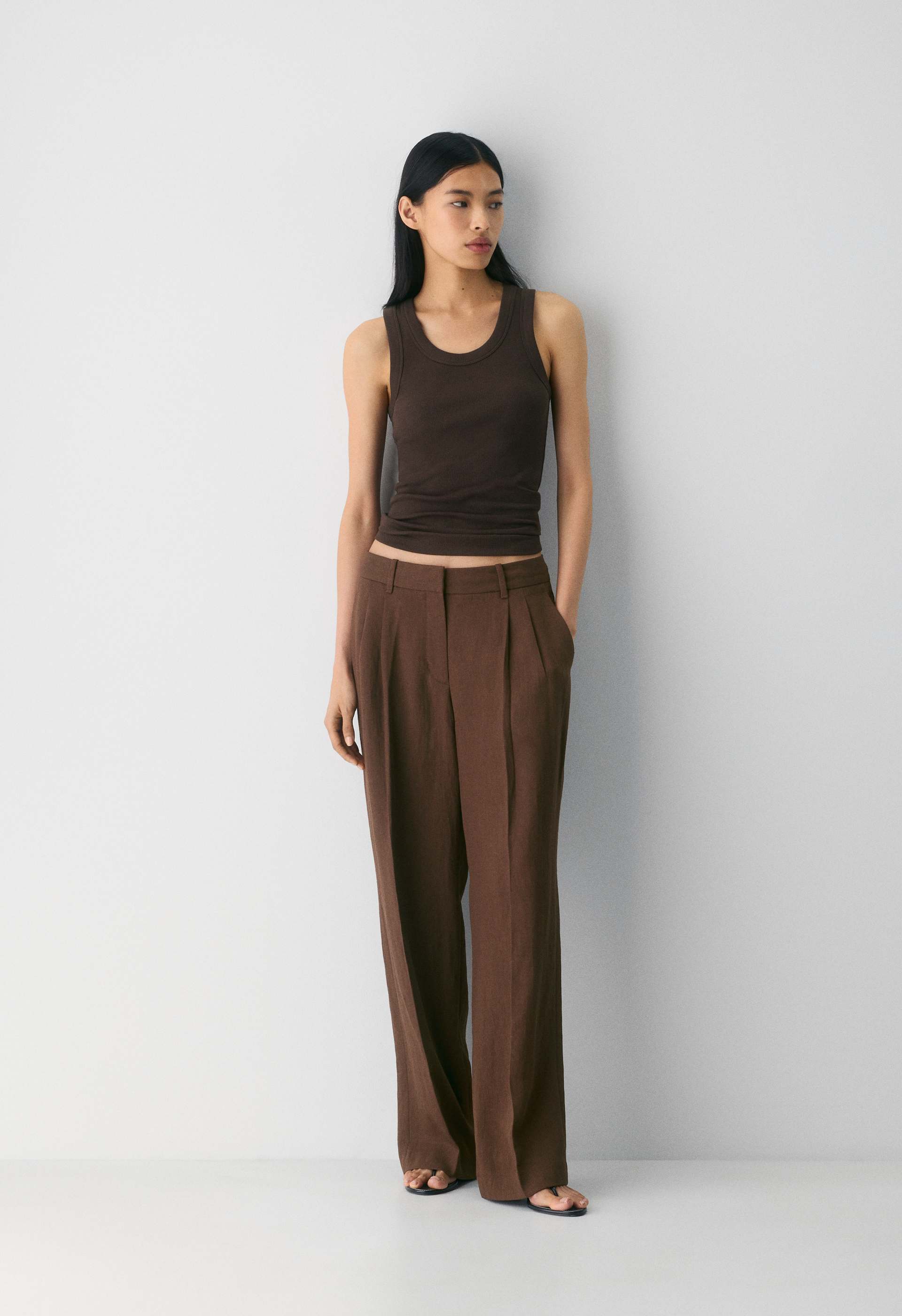 The Effortless Pant™ Lo-Rise - PowerLinen™