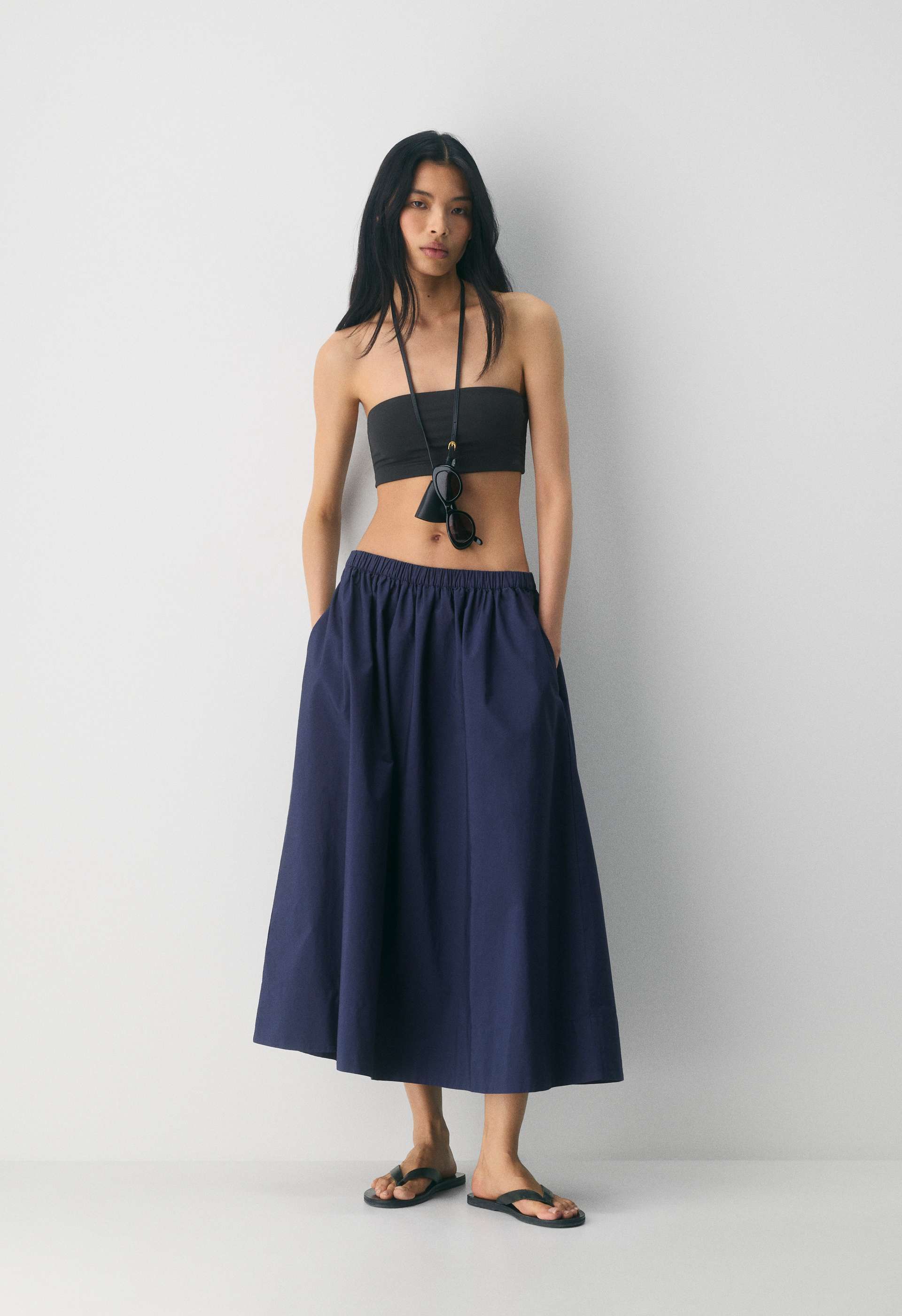 Luminary Poplin Skirt