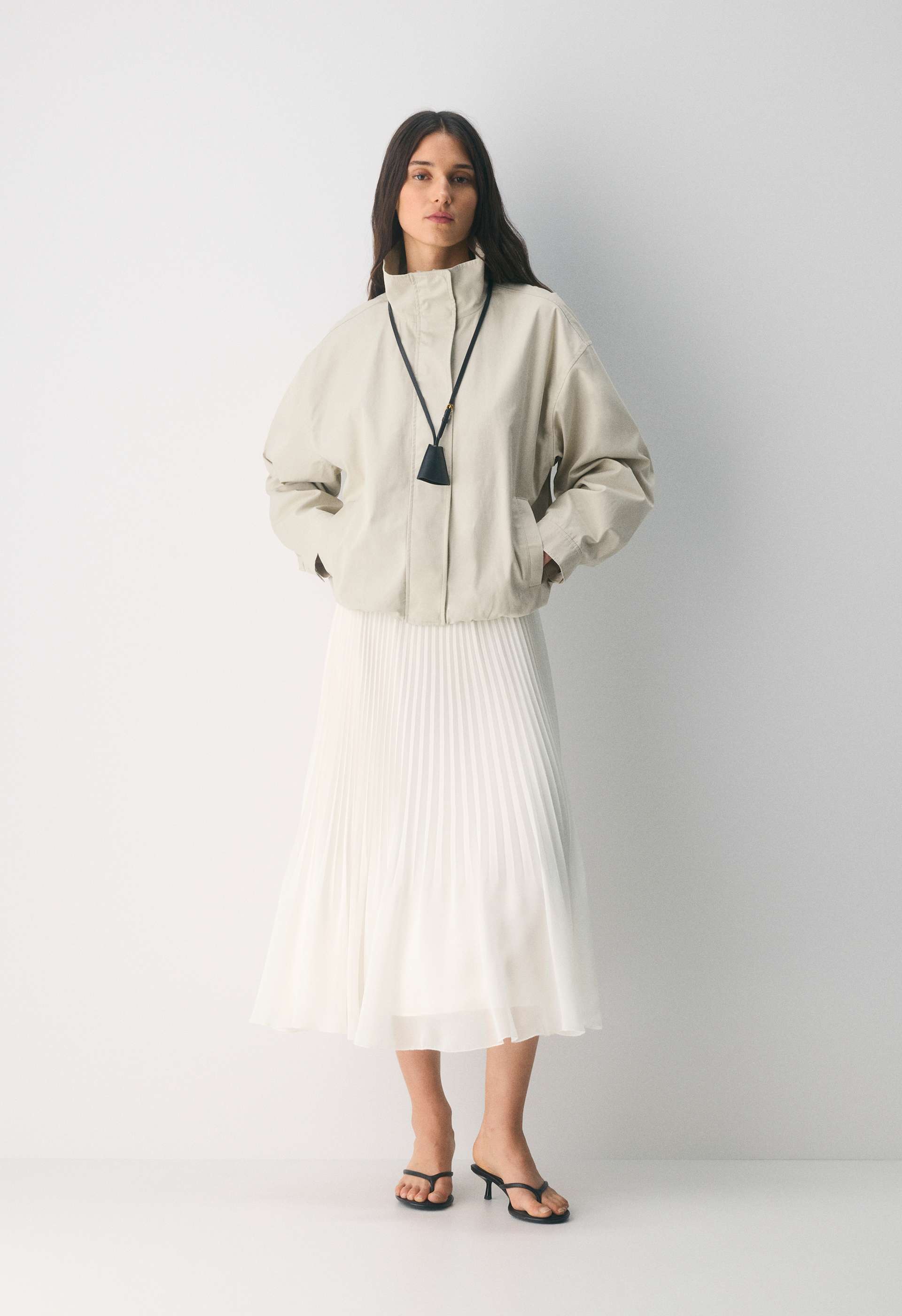 Twirl Pleated Skirt