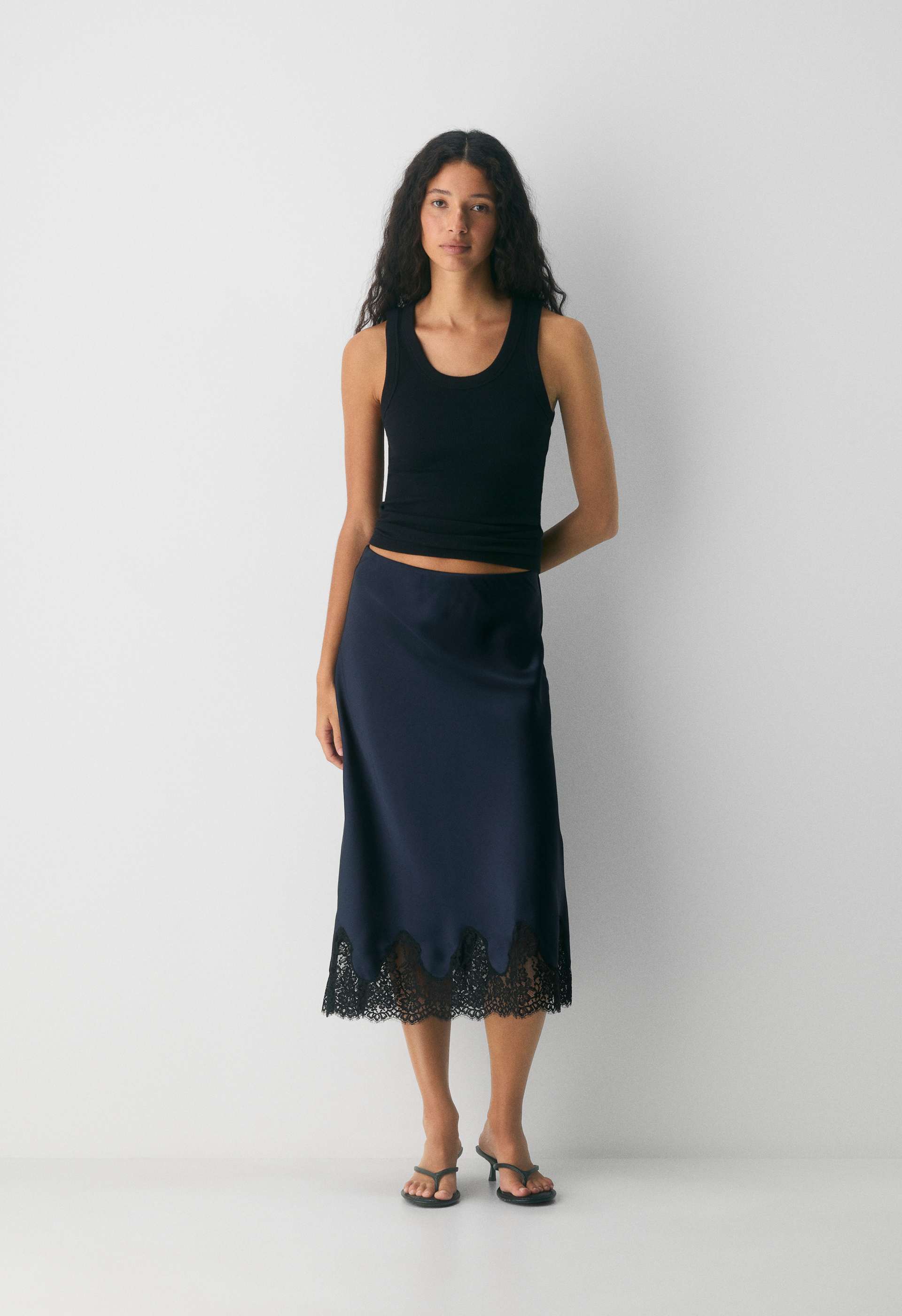 Henrietta Satin Skirt | Aritzia US