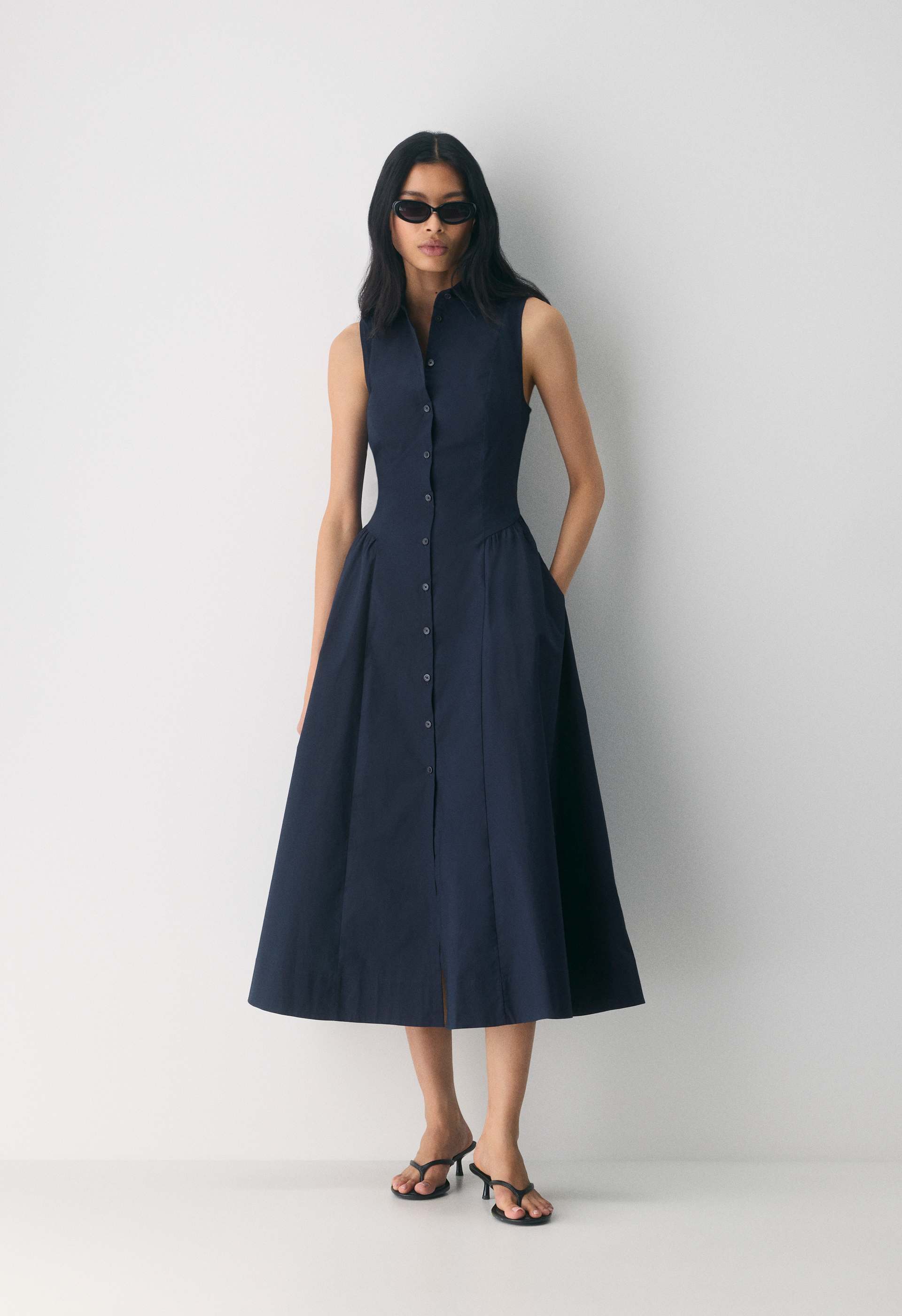 Subtext Poplin Dress