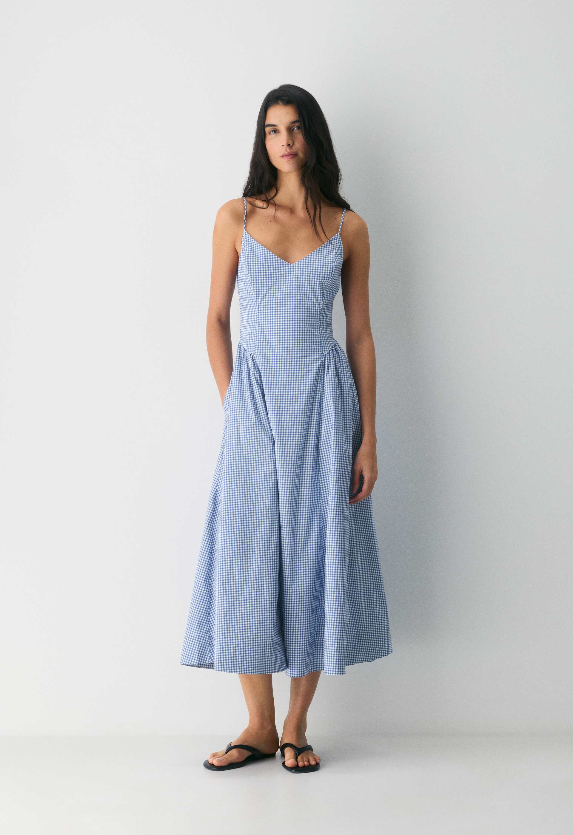Technique Poplin Dress