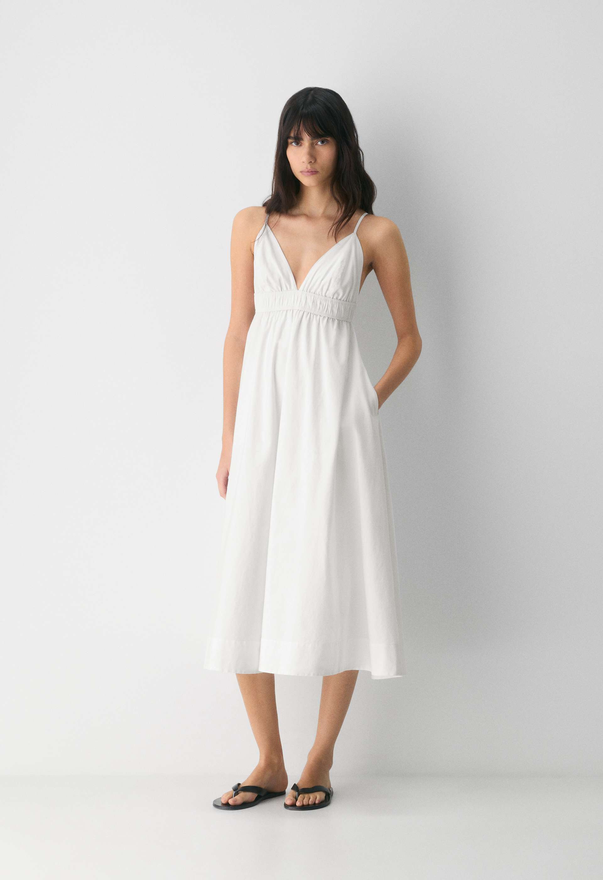 Encourage Poplin Cami Dress
