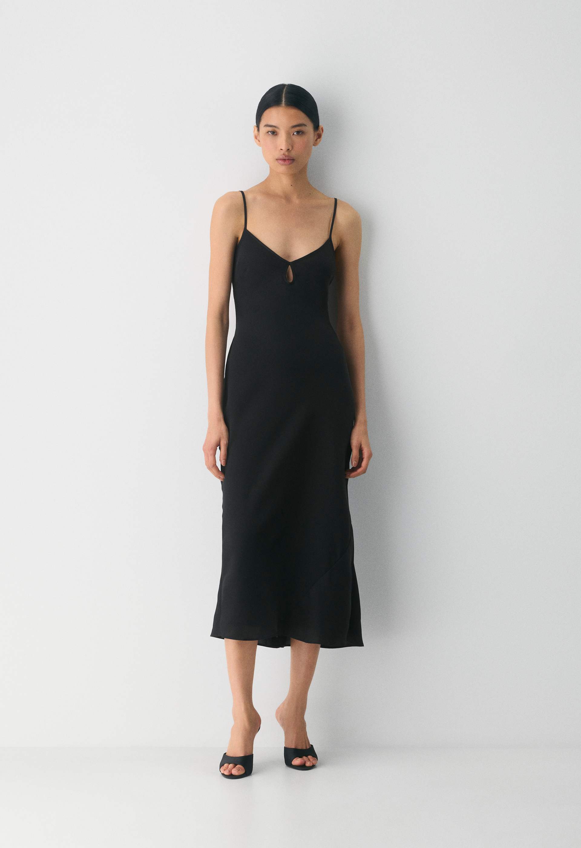 Duskfall Satin Dress