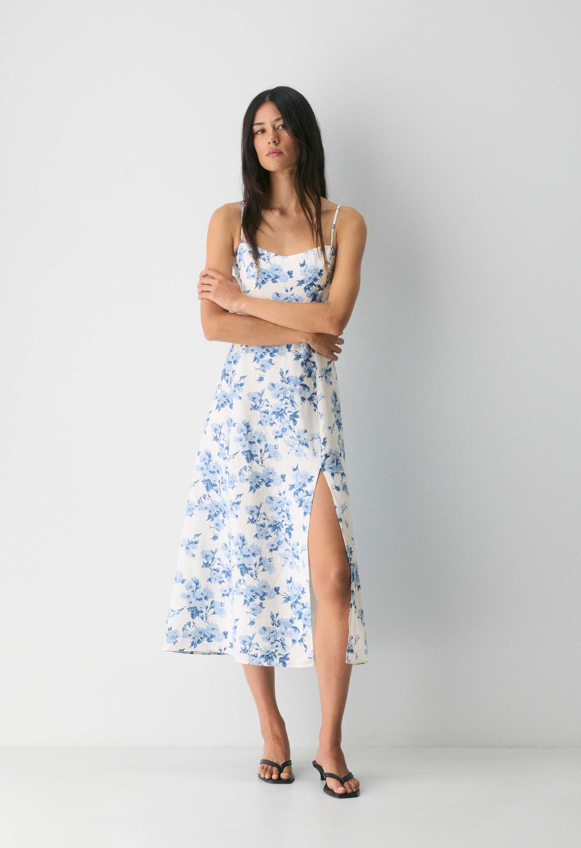 Barrafina Linen Dress | Aritzia US
